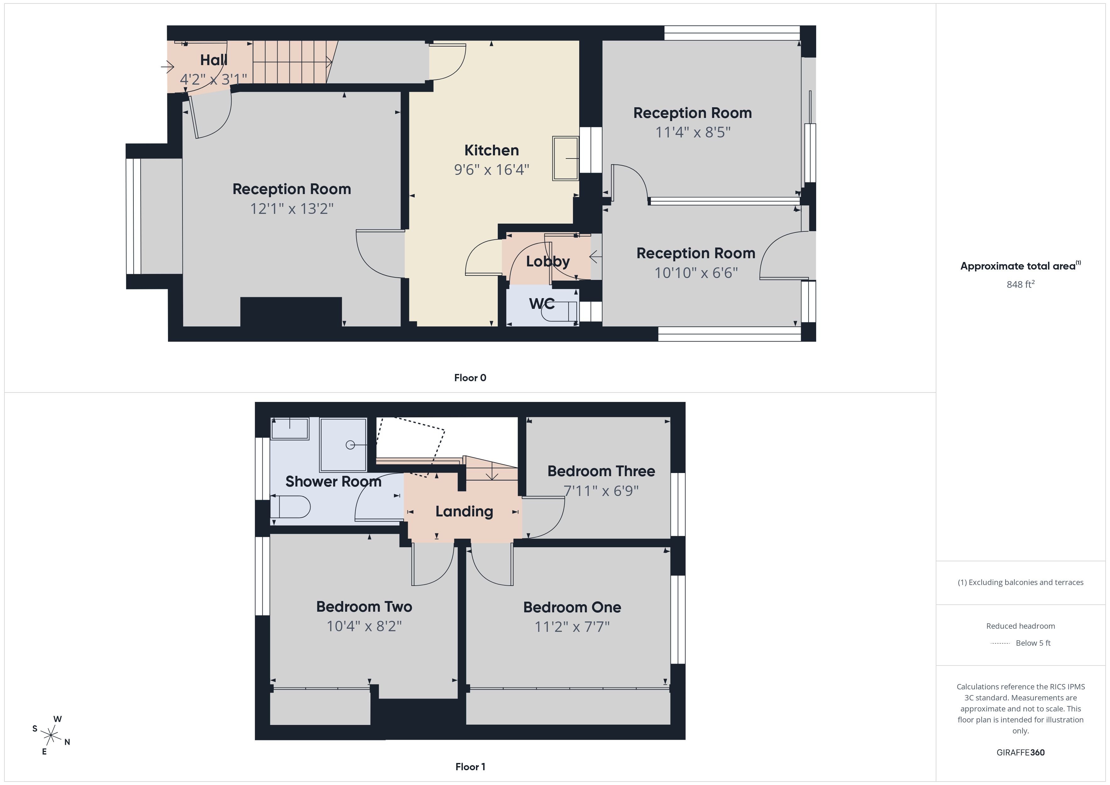 25, Brook Road, Nottingham floorplan