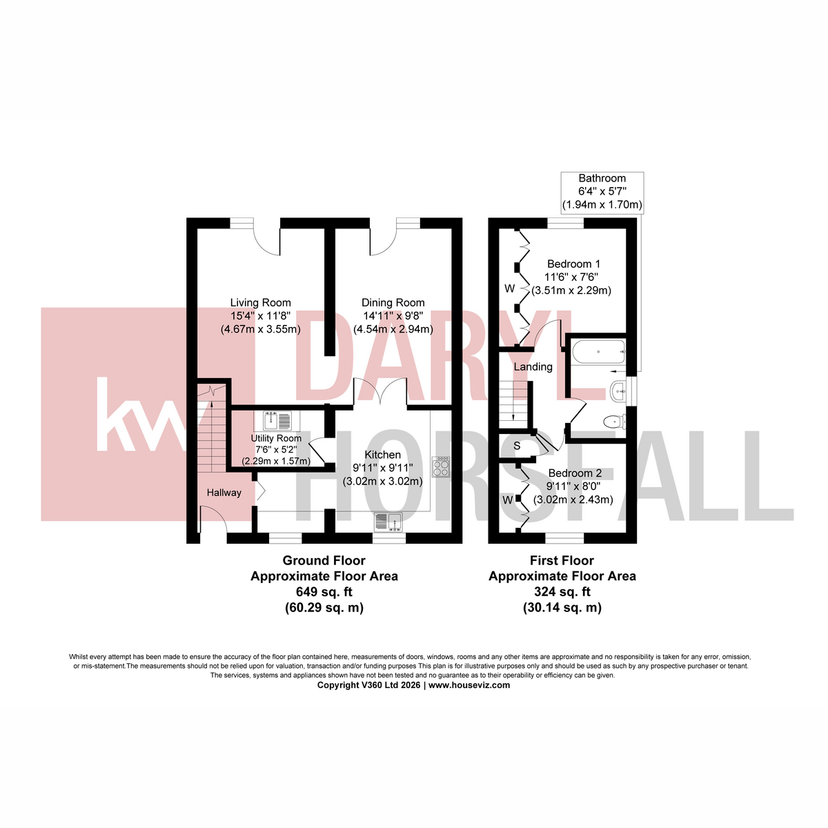 75, Boundary Green, Rotherham floorplan