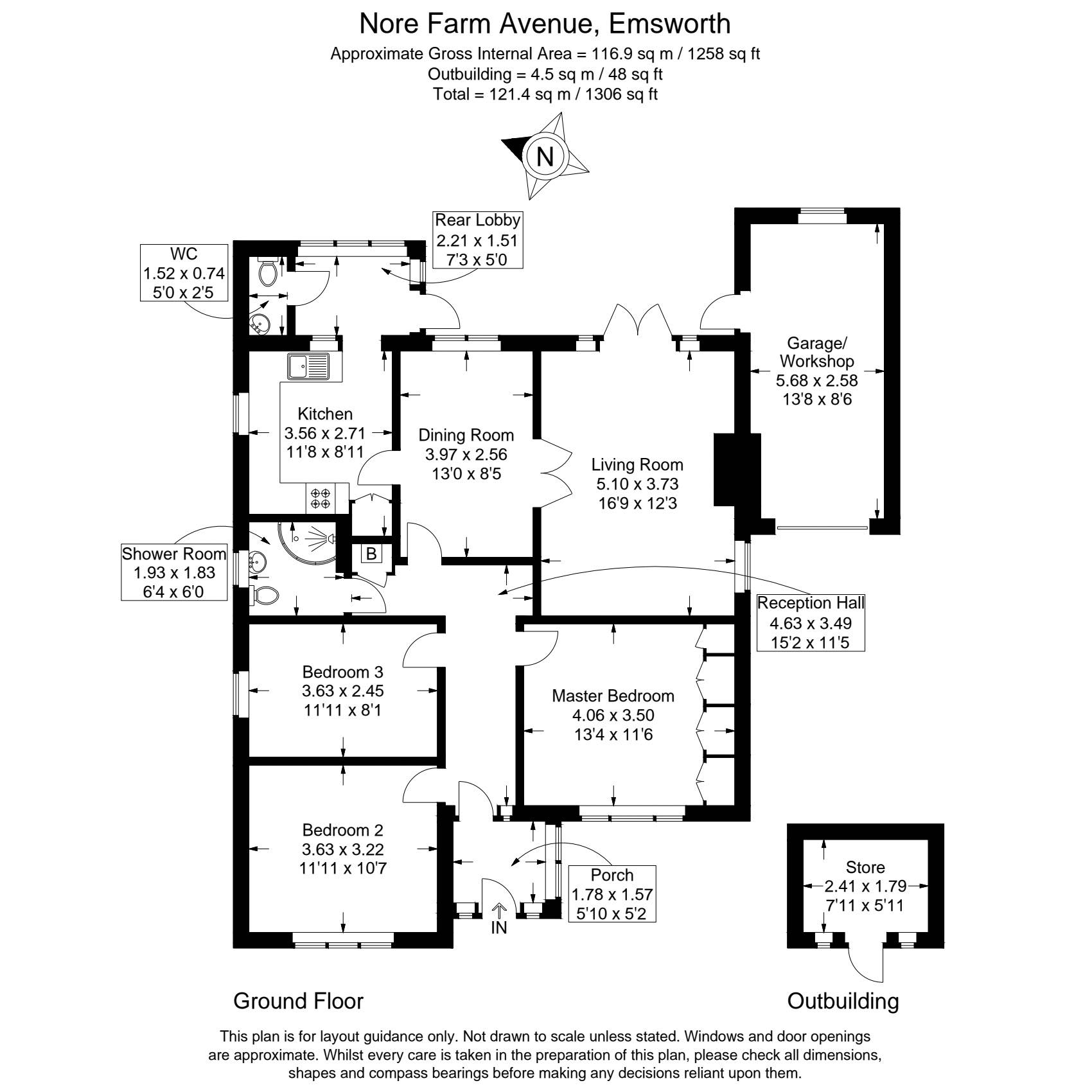 Nore Farm Avenue, Emsworth floorplan