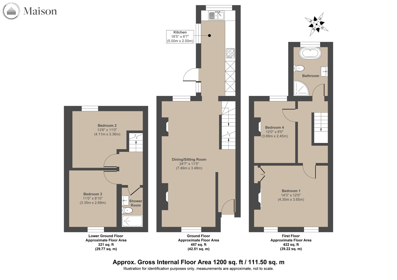 23, Markenfield Road, Guildford floorplan
