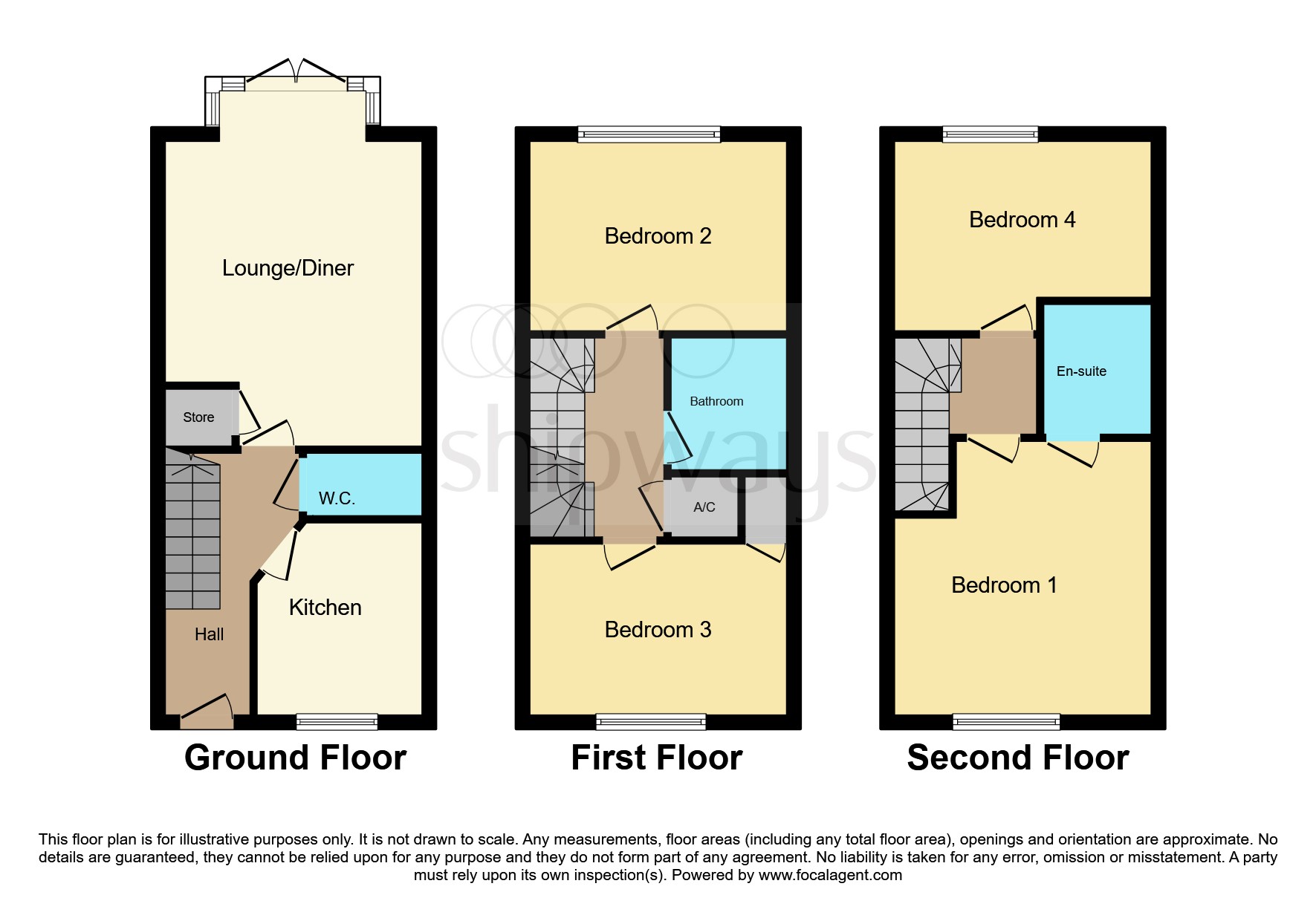 4, Aqua Place, Rugby floorplan