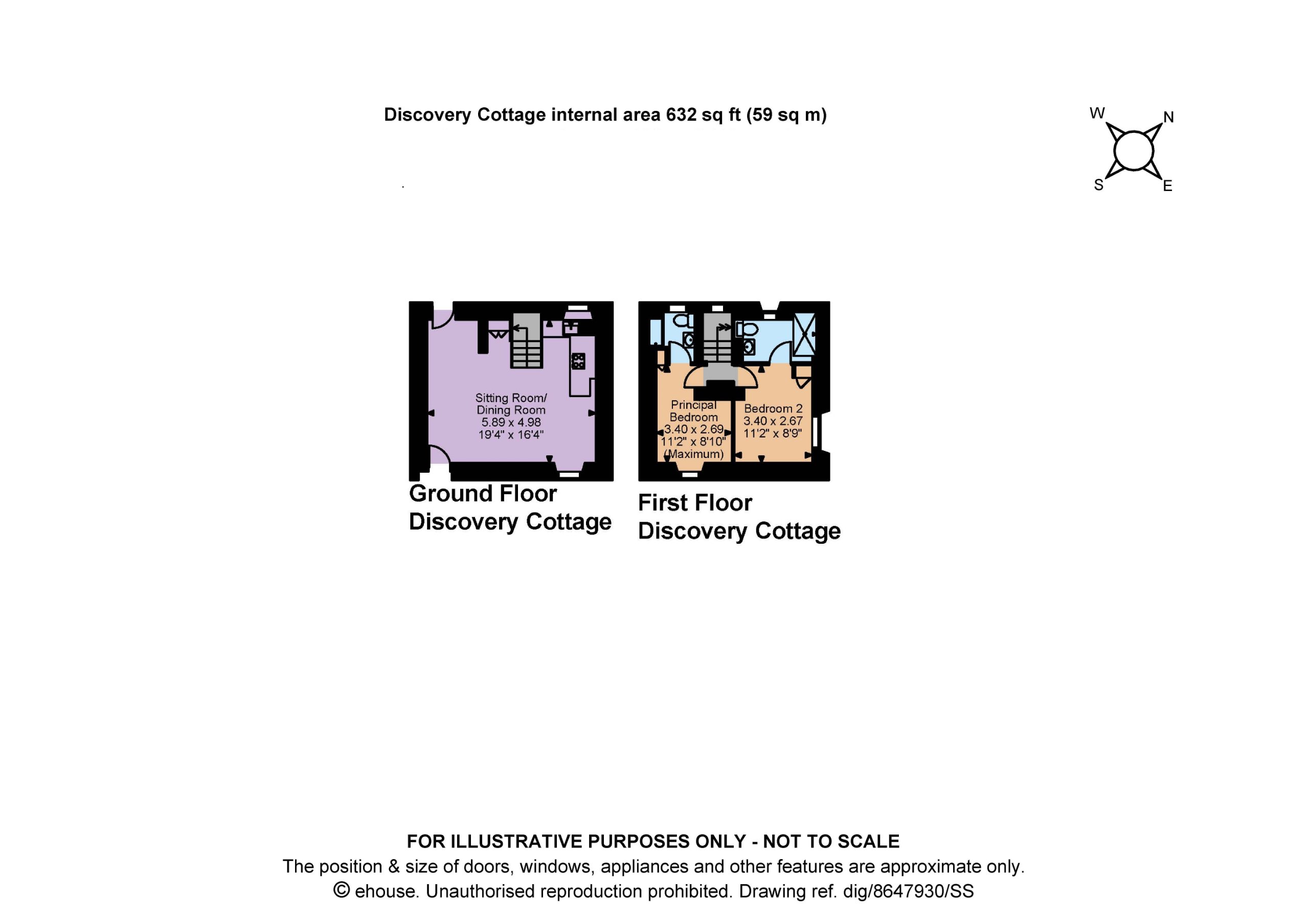Discovery Cottage,, Cheriton Bishop, Devon floorplan