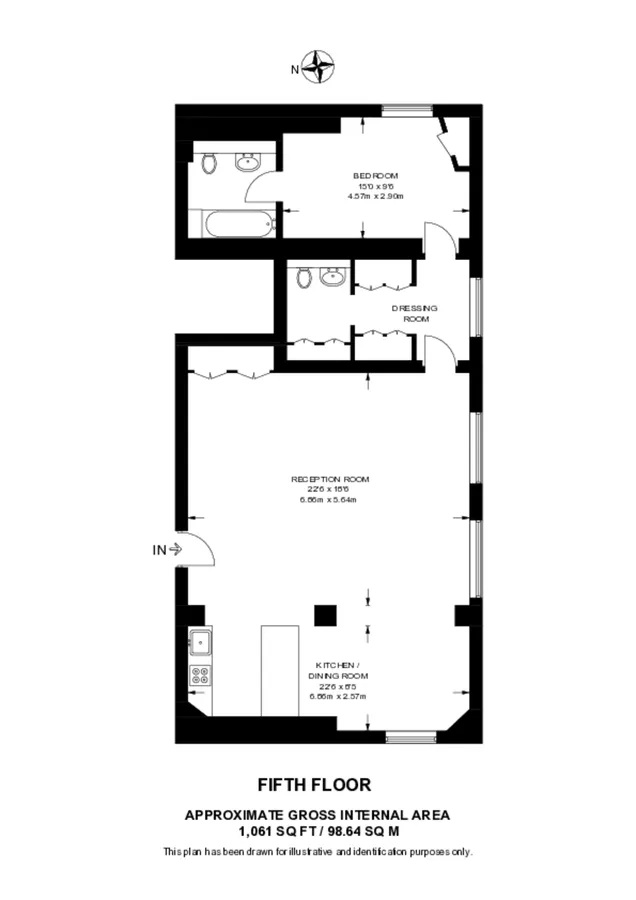 5 St Pancras Chambers 26, Euston Road, London floorplan