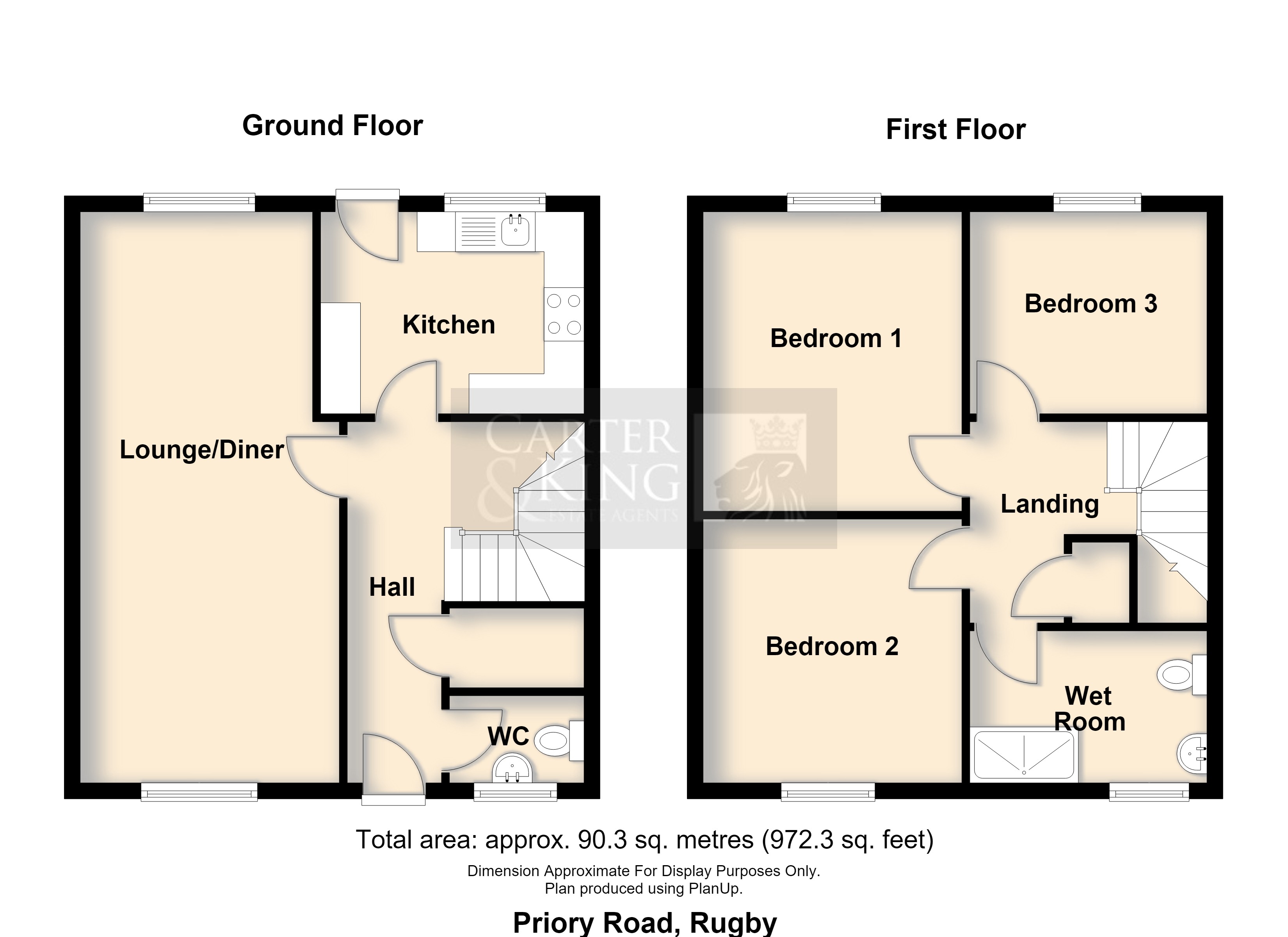 9, Priory Road, Coventry floorplan
