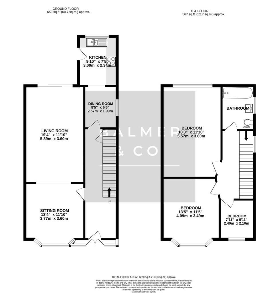 83 Manchester Road, Manchester floorplan