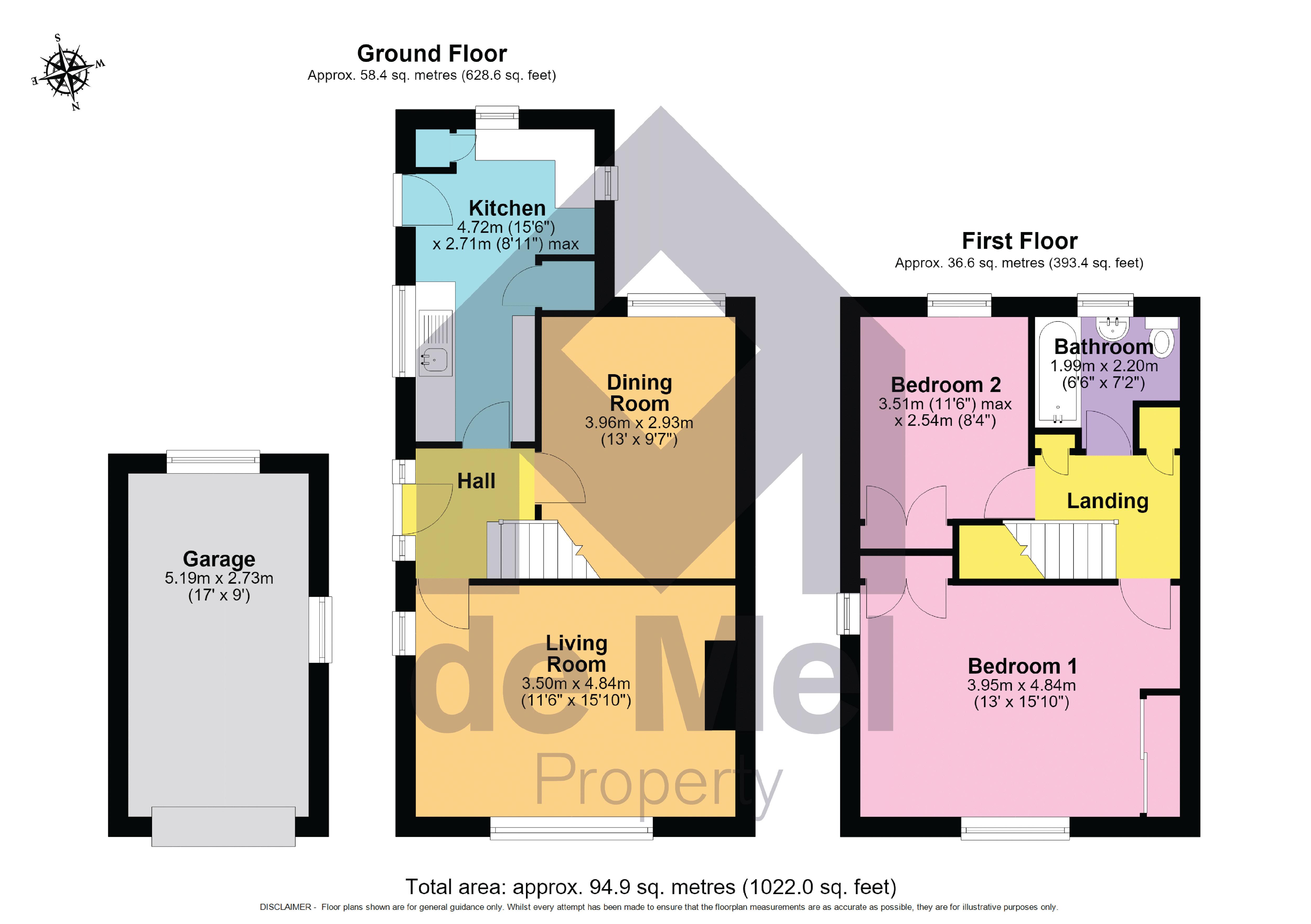17, Kingsmead Close, Cheltenham floorplan