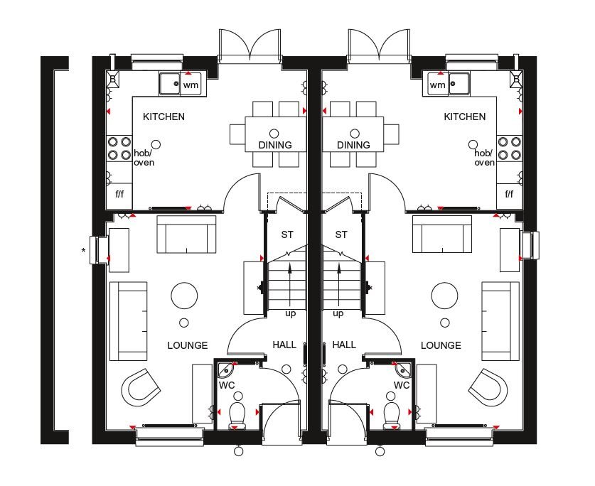 3 Bedrooms Semi-detached house for sale in 