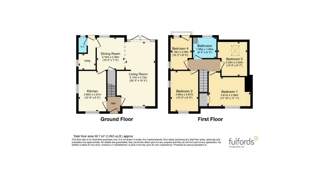 Exeter floorplan