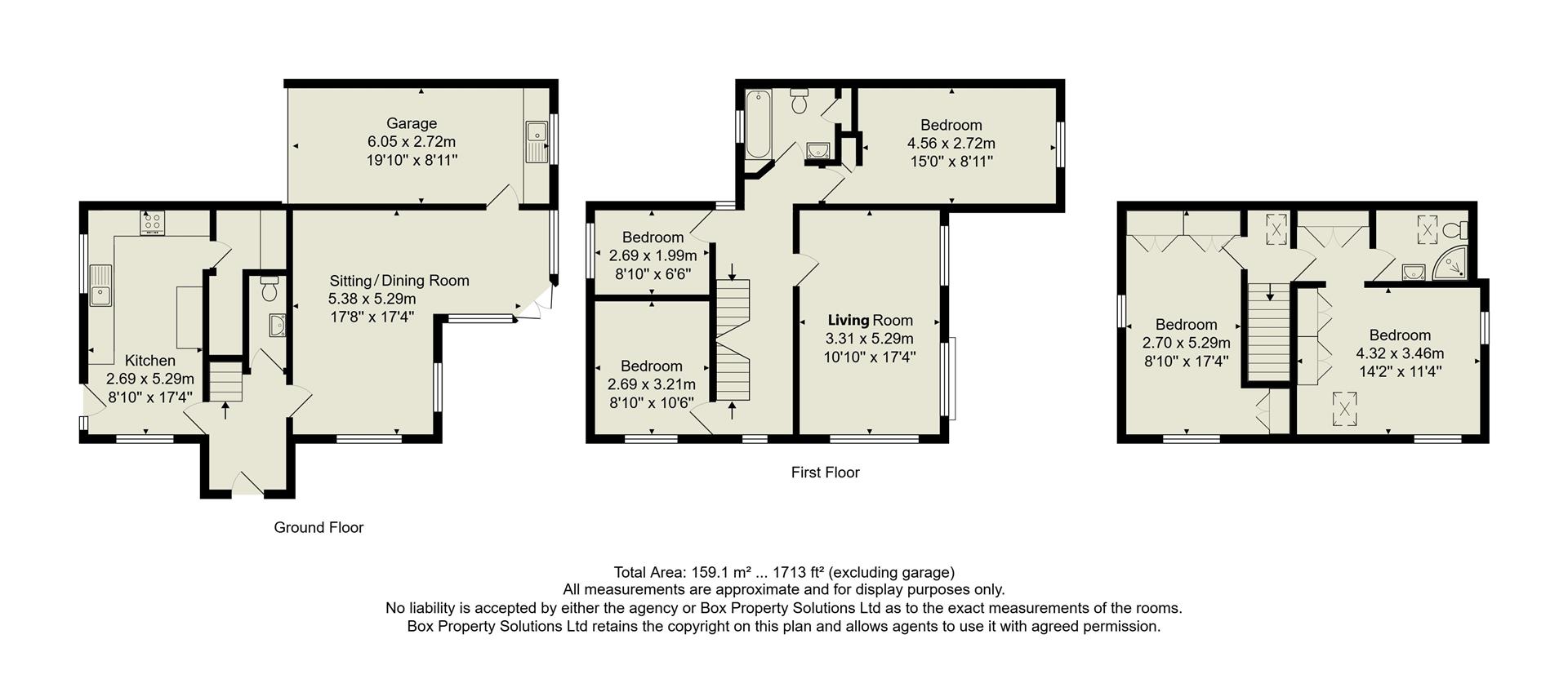 Birch House, 14, Park Crescent, Addingham floorplan