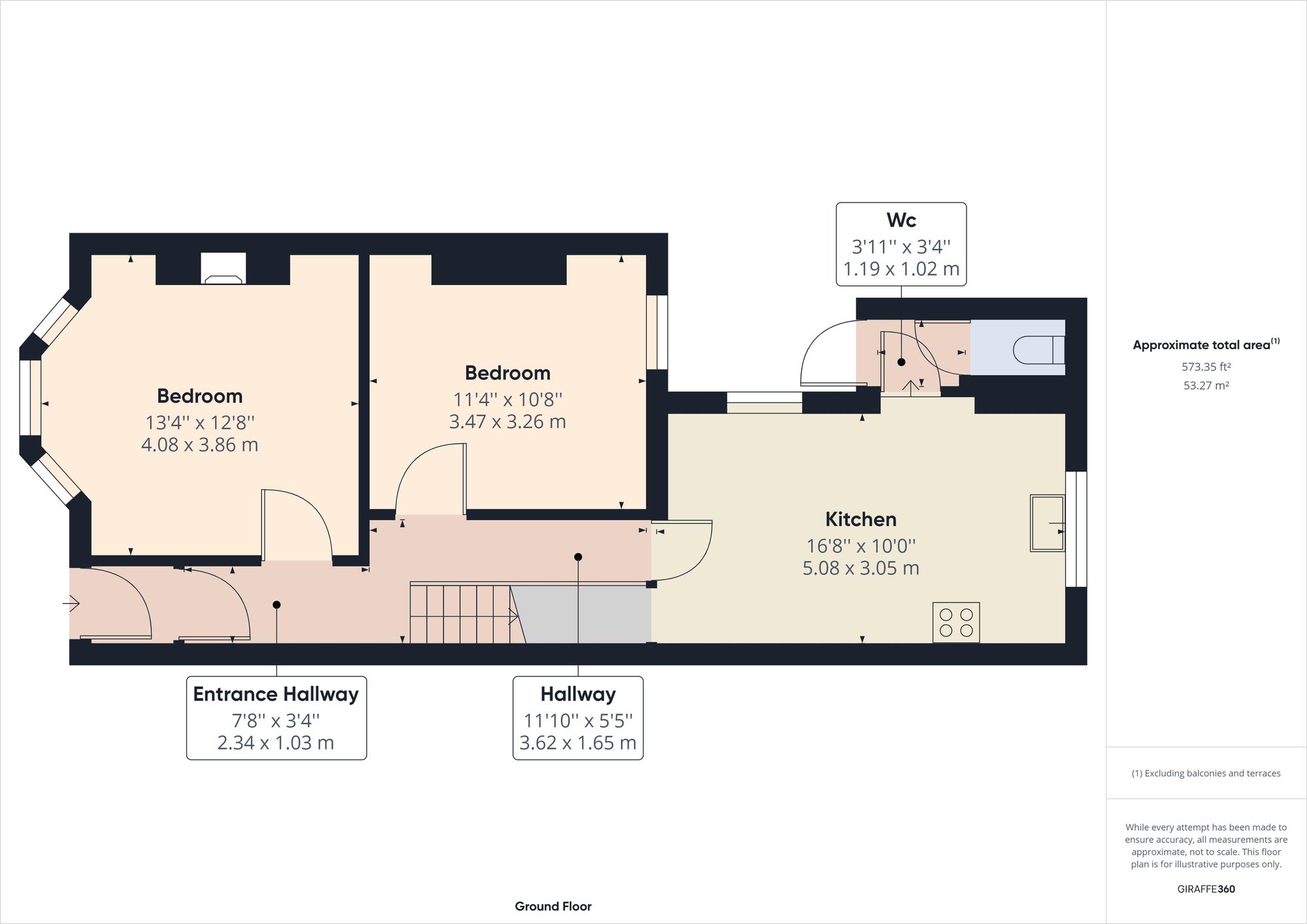 5 Hollingbury Road, Brighton floorplan