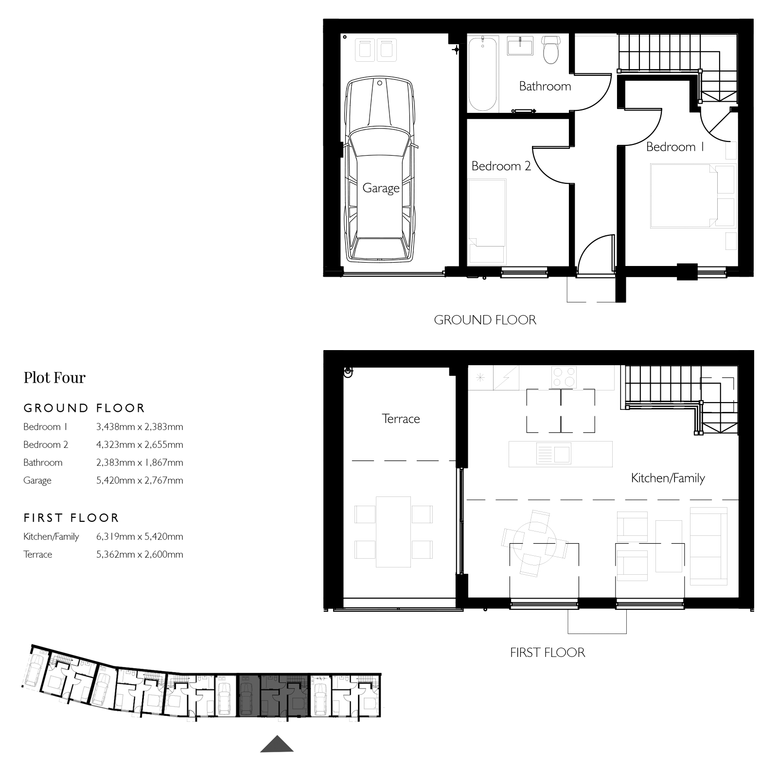 2 Bedrooms Terraced house for sale in Berrys Lane, Byfleet, West Byfleet KT14