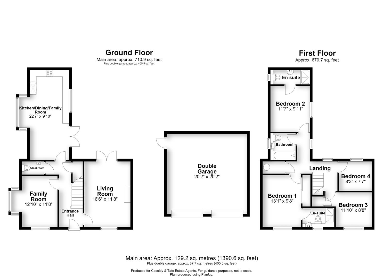 20, Farm End, Leverstock Green floorplan
