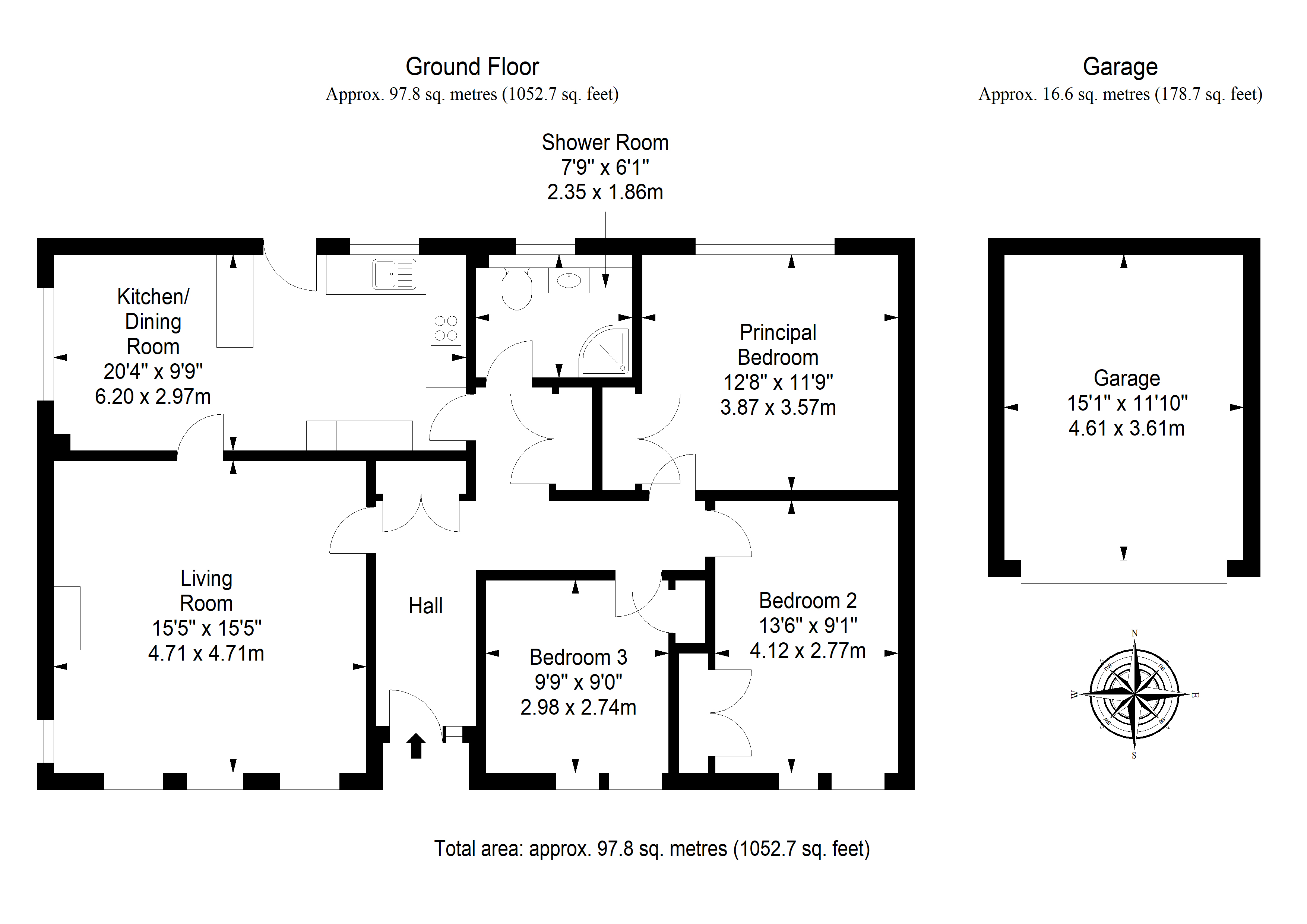 Kincraig, Greenside, Peebles floorplan