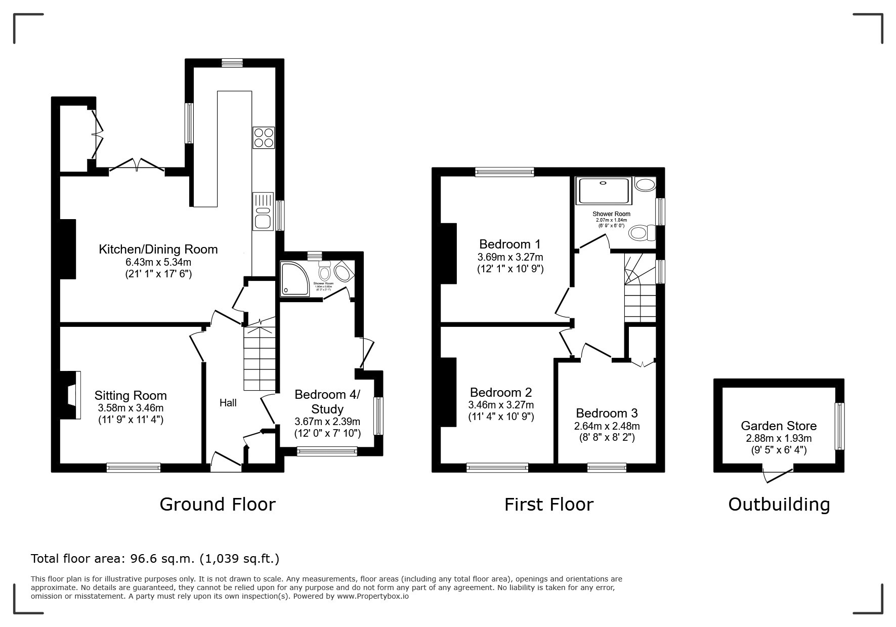 40, Hoker Road, Devon, England floorplan