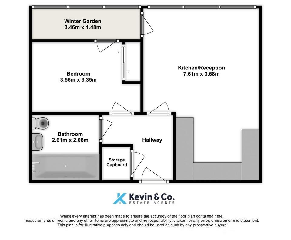 15, Baillie Apartments, London floorplan