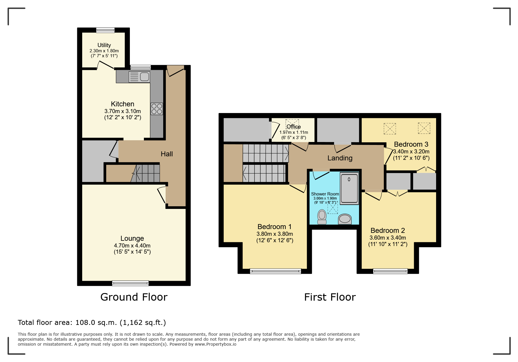 28c, Patterson Street, Kirkcaldy floorplan