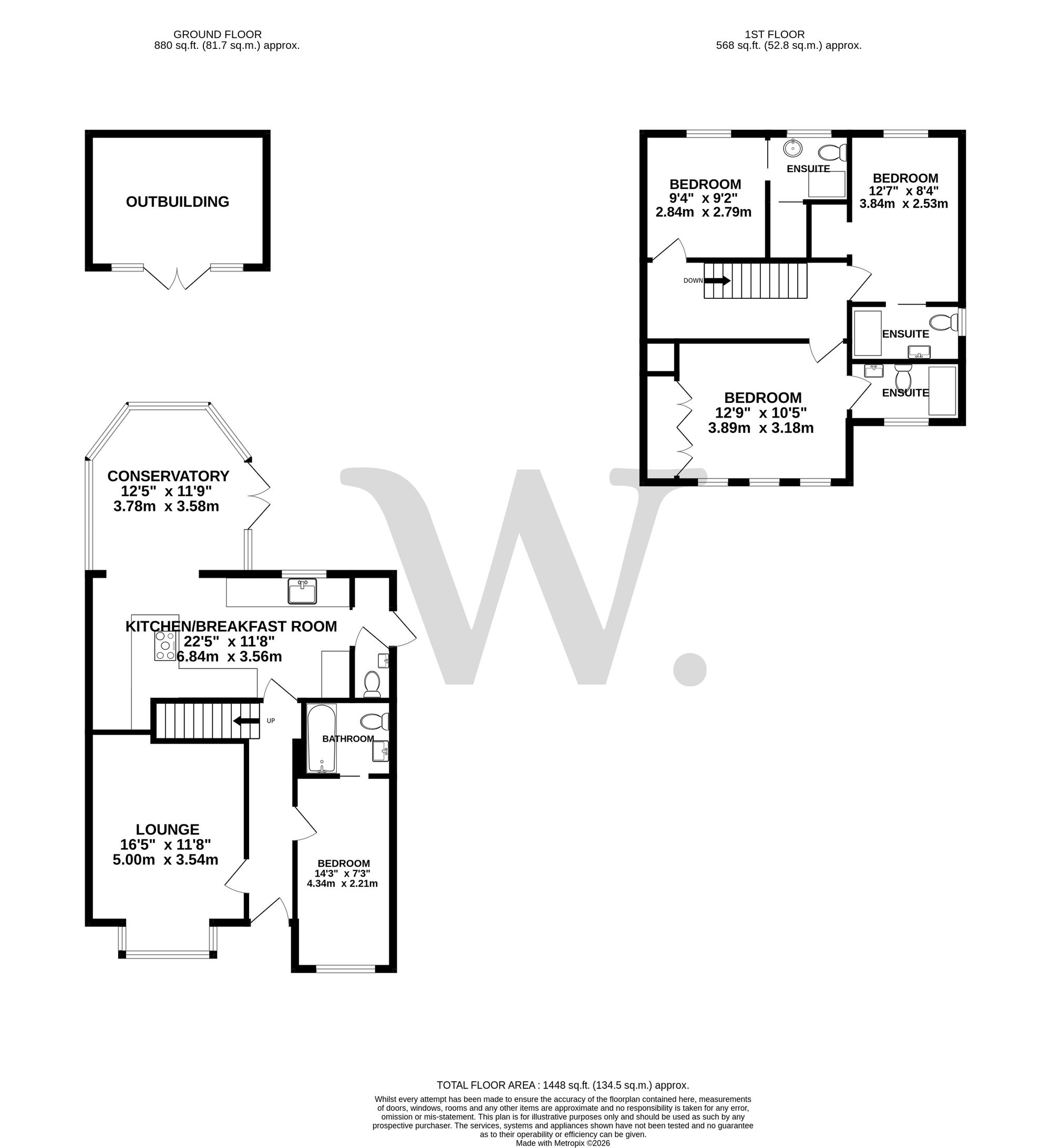 34 Broom Close, Norwich floorplan