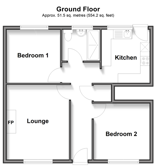 Avon Close, Gravesend floorplan