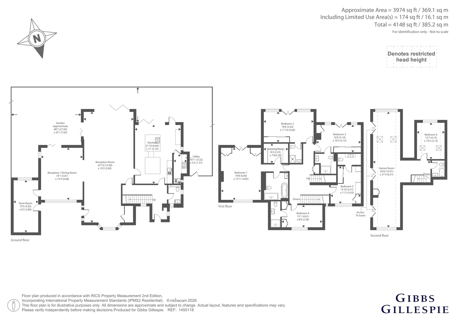4, Astons Road, Hertfordshire floorplan