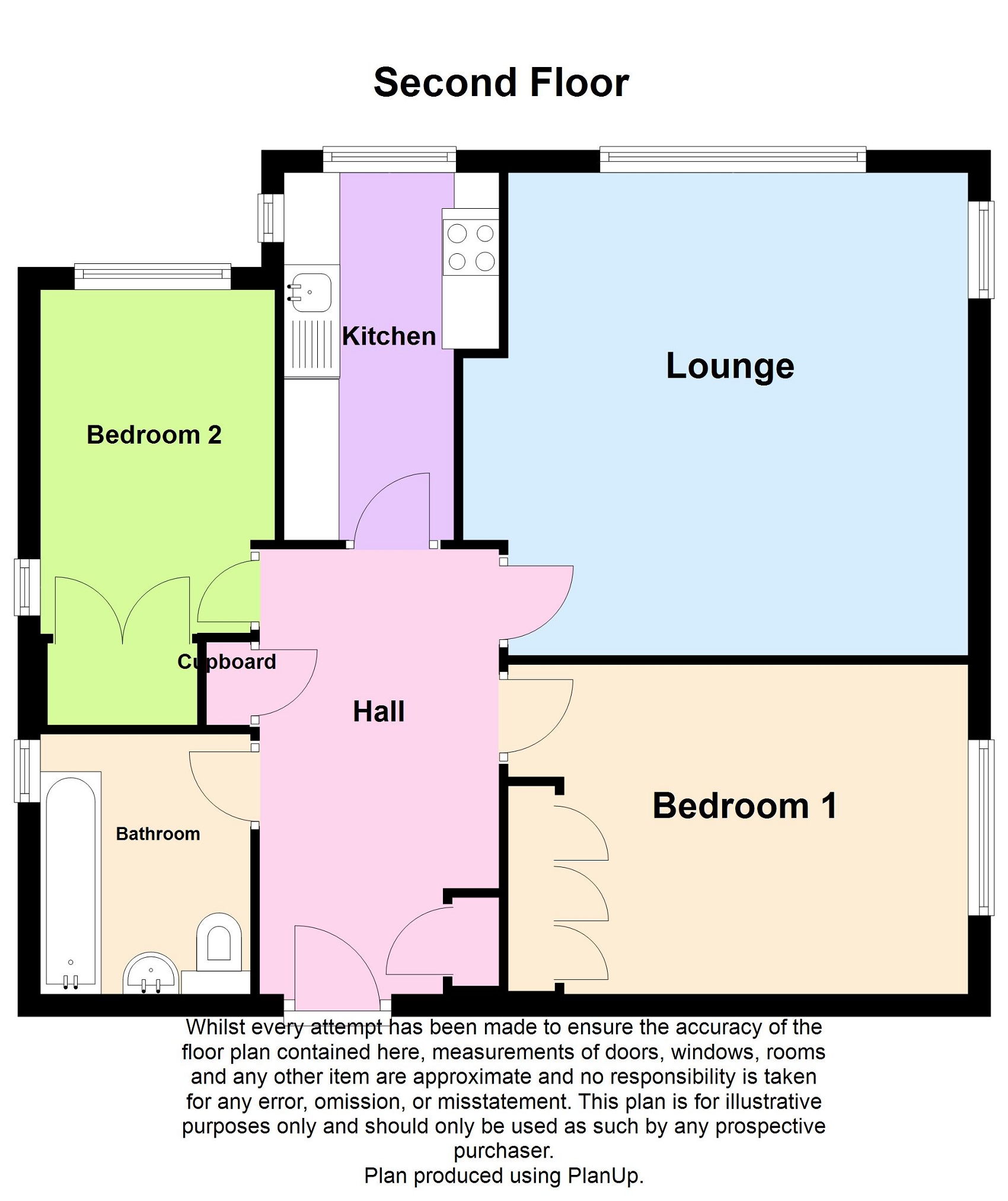 5, Havelock House, Highams Park floorplan