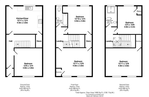 Albert Park, Bristol floorplan