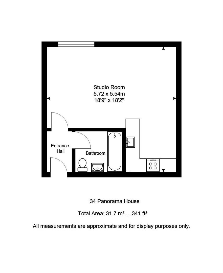 34, Panorama House, Portslade floorplan