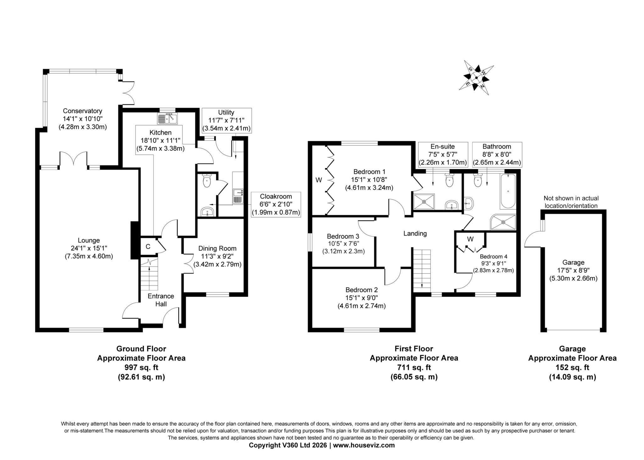 63, The Common, Norwich floorplan
