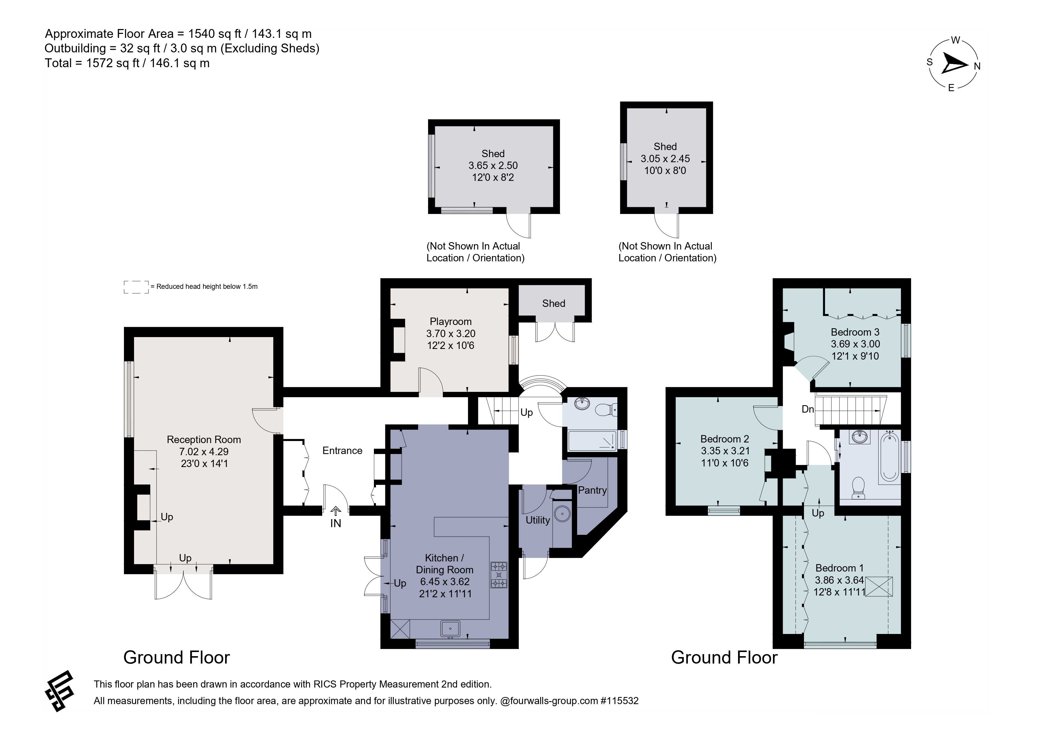 Chase Cottage,, Hindhead Road, Surrey floorplan