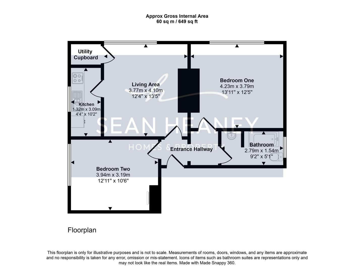 53c, Salisbury Road, Barnet floorplan