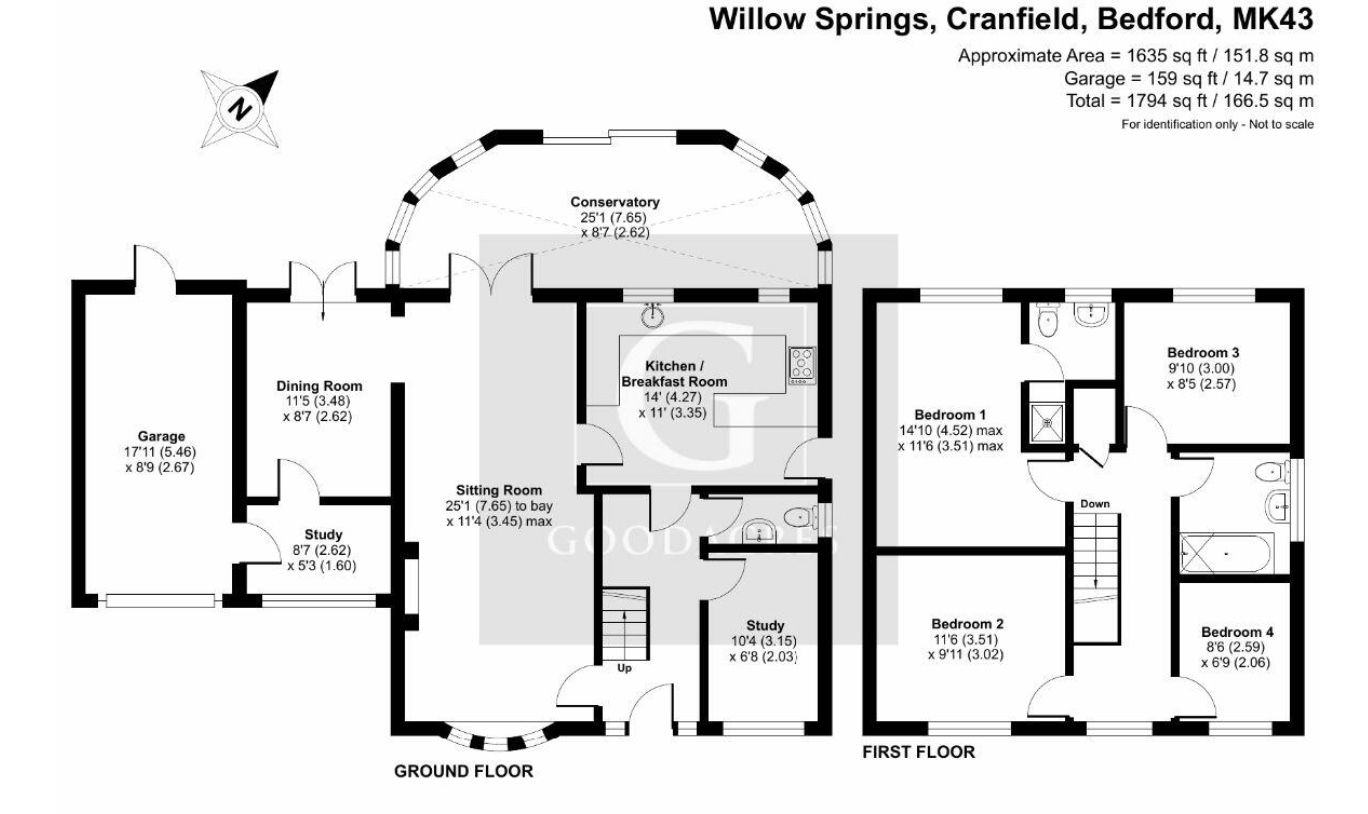 11, Willow Springs, Bedford floorplan