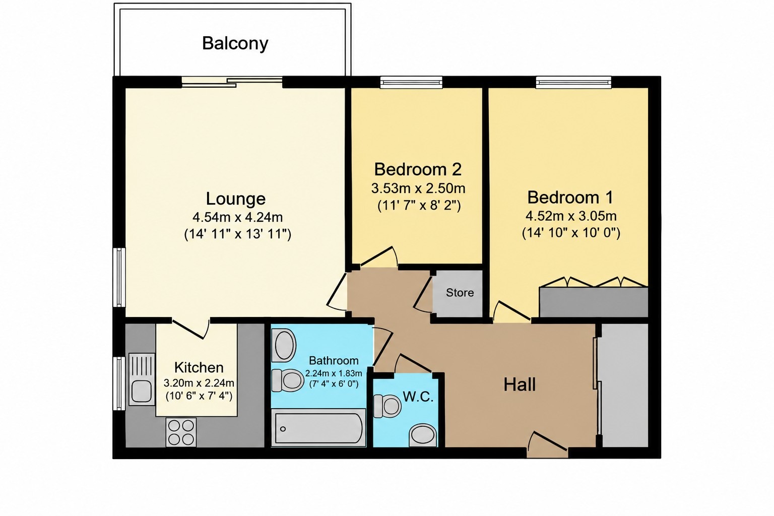 Meyrick Court, Bournemouth floorplan