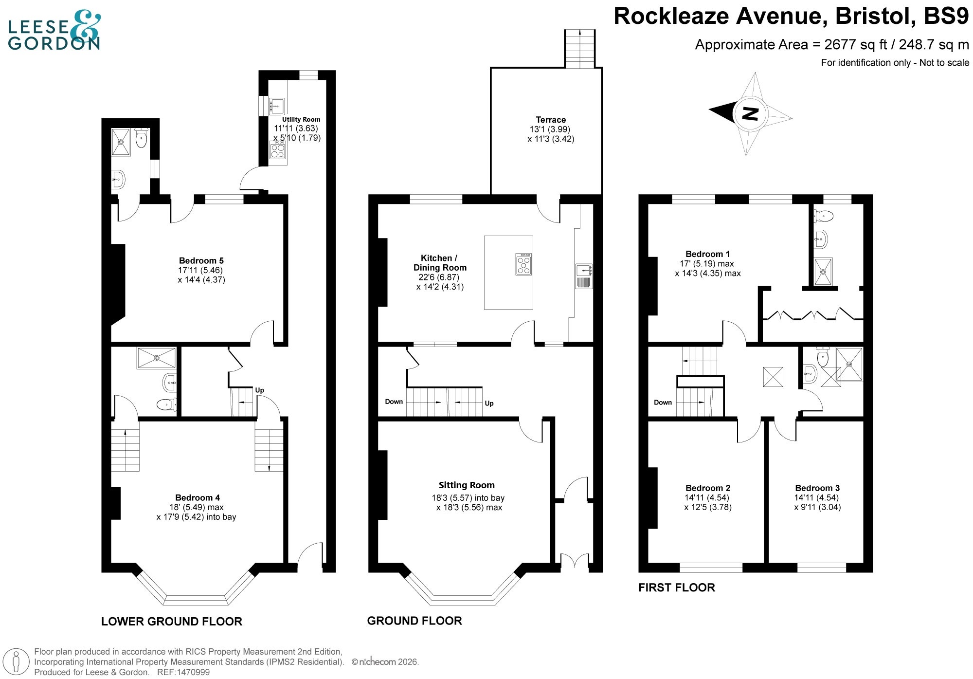 5 Rockleaze Avenue, Bristol floorplan