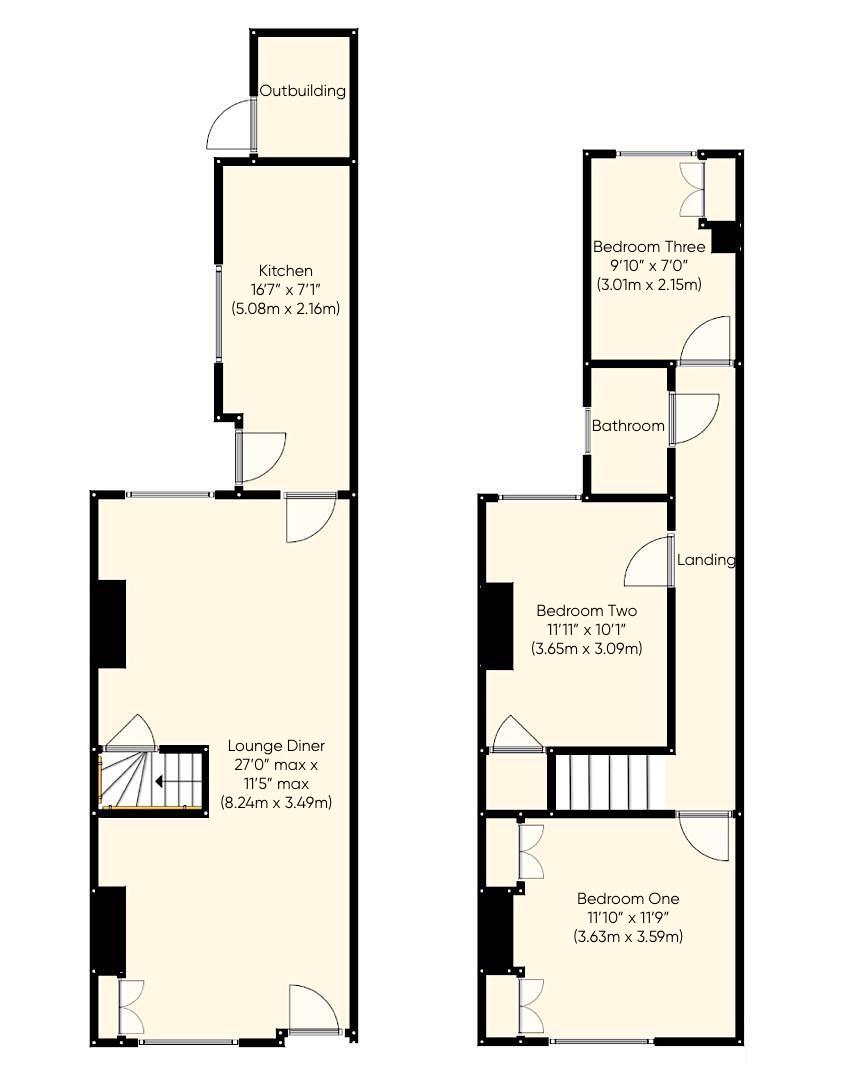 Raymond Road, Off Narborough Road LE3, 3 bedroom terraced house for