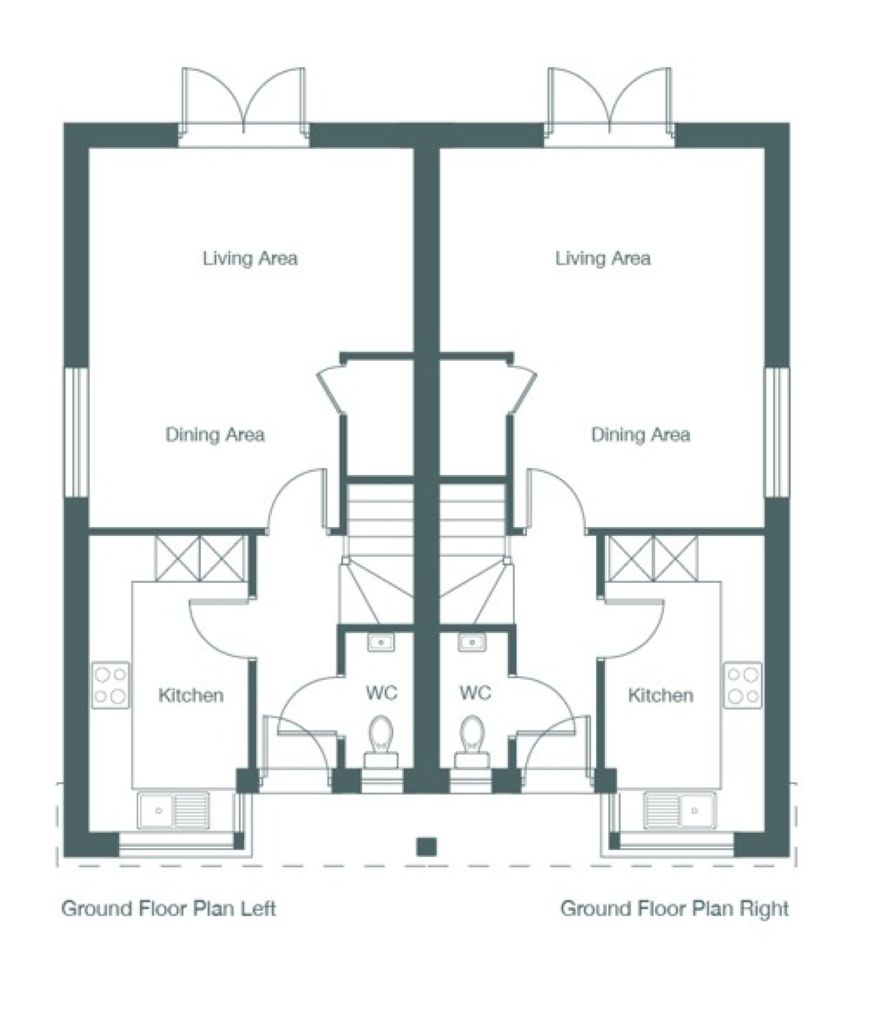 Plot 56, Chilmington Rise, Ashford floorplan