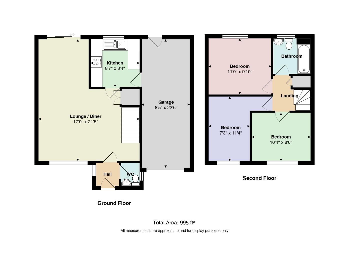 2, Croxley Court, Leighton Buzzard floorplan