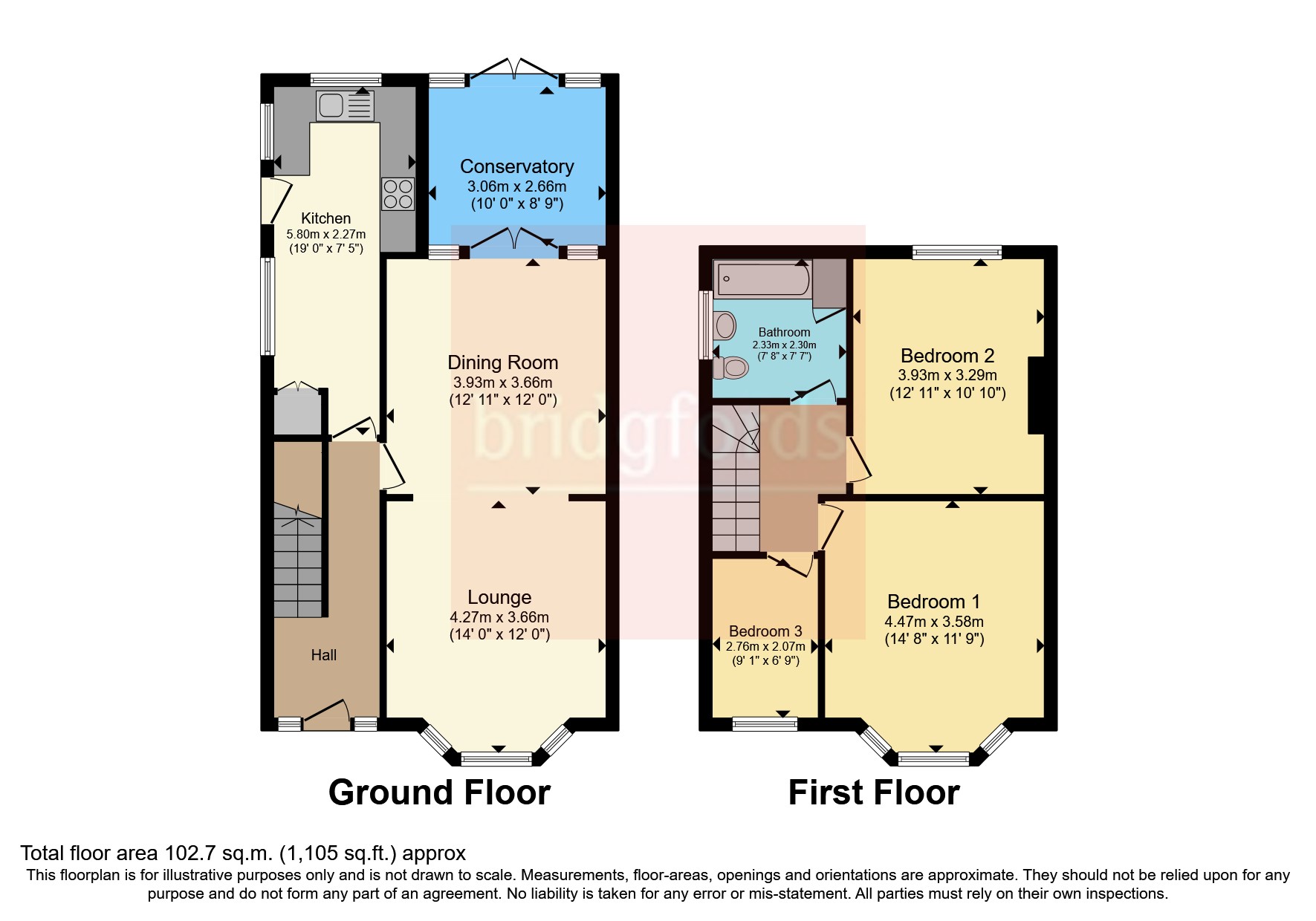 Knutsford Road, Grappenhall, Warrington WA4, 3 bedroom semidetached