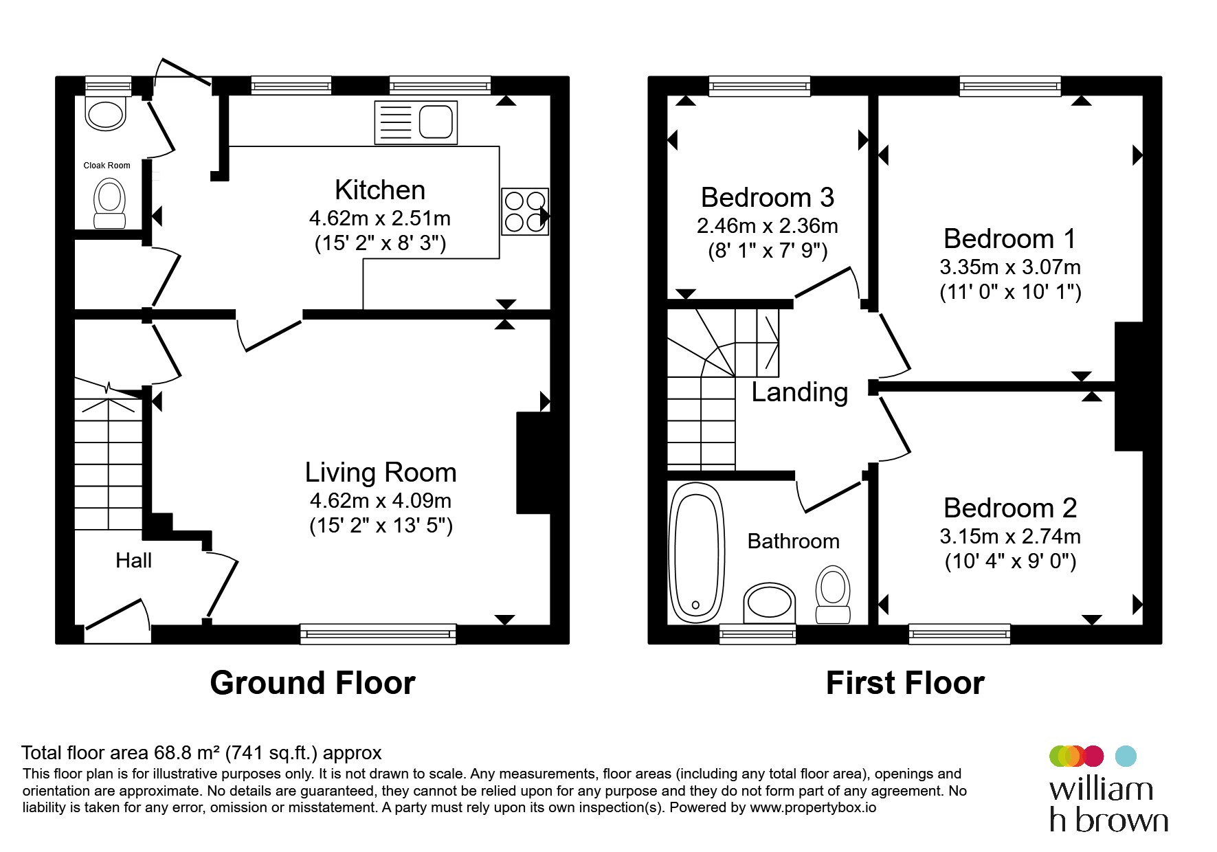 7, Welford Avenue, Irthlingborough floorplan