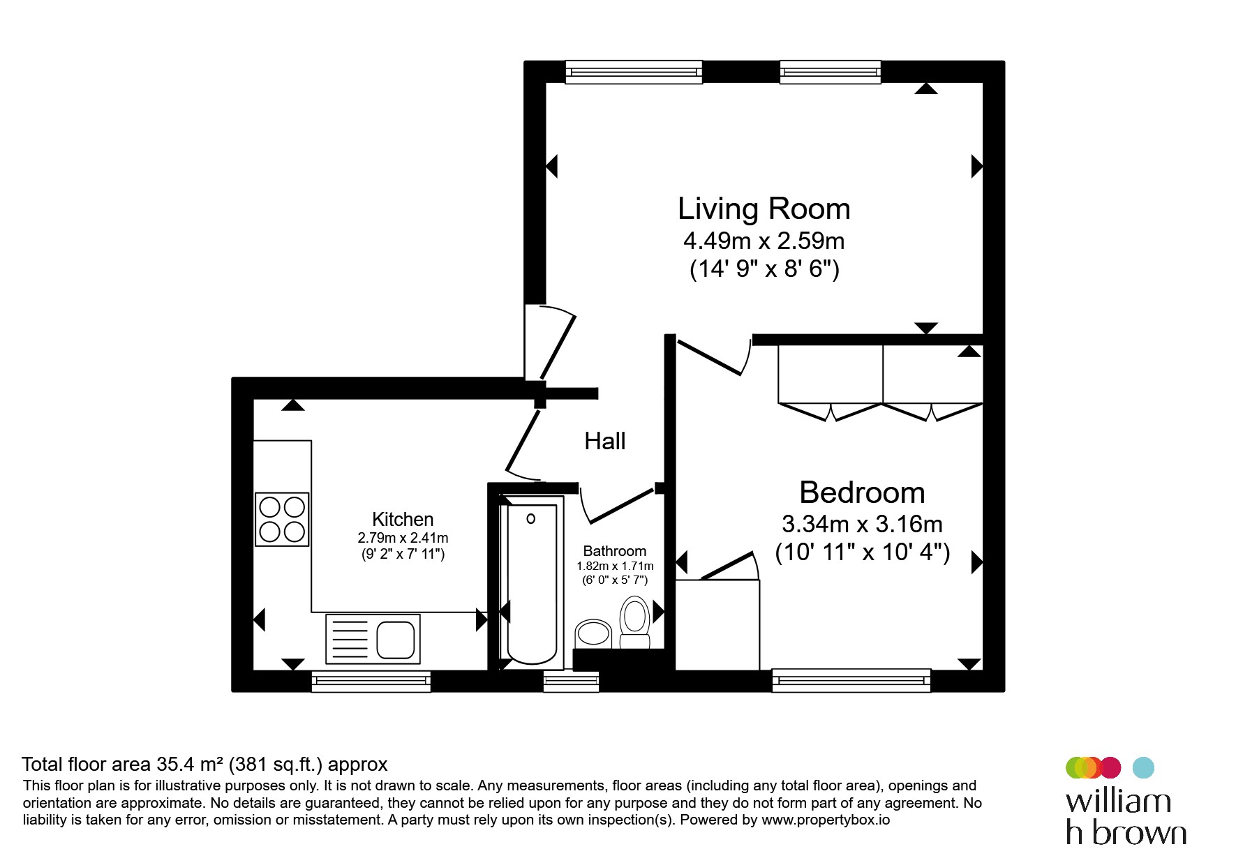 26, Bolton Grange, Leeds floorplan