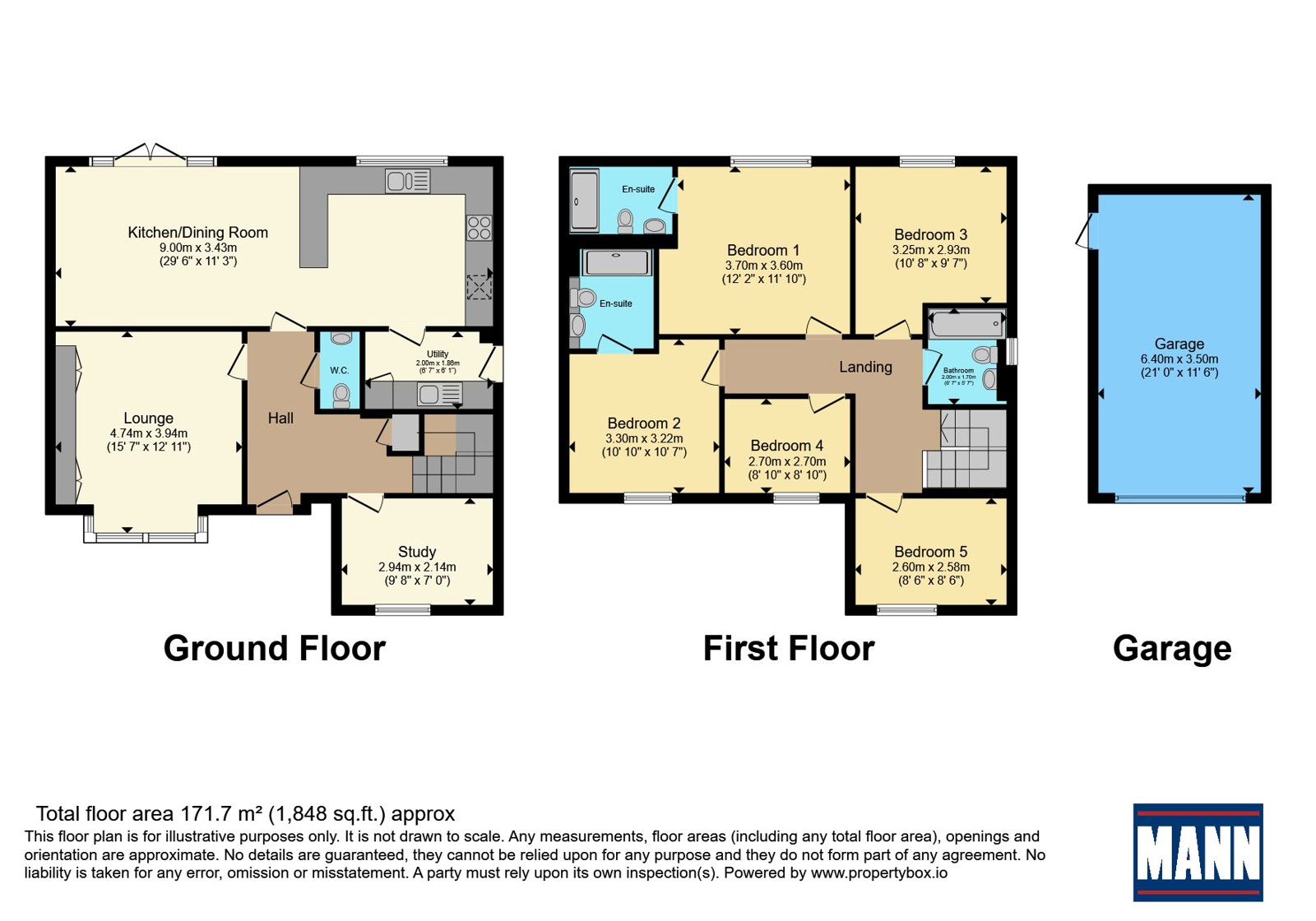 7, Broke Wood Way, Kent floorplan