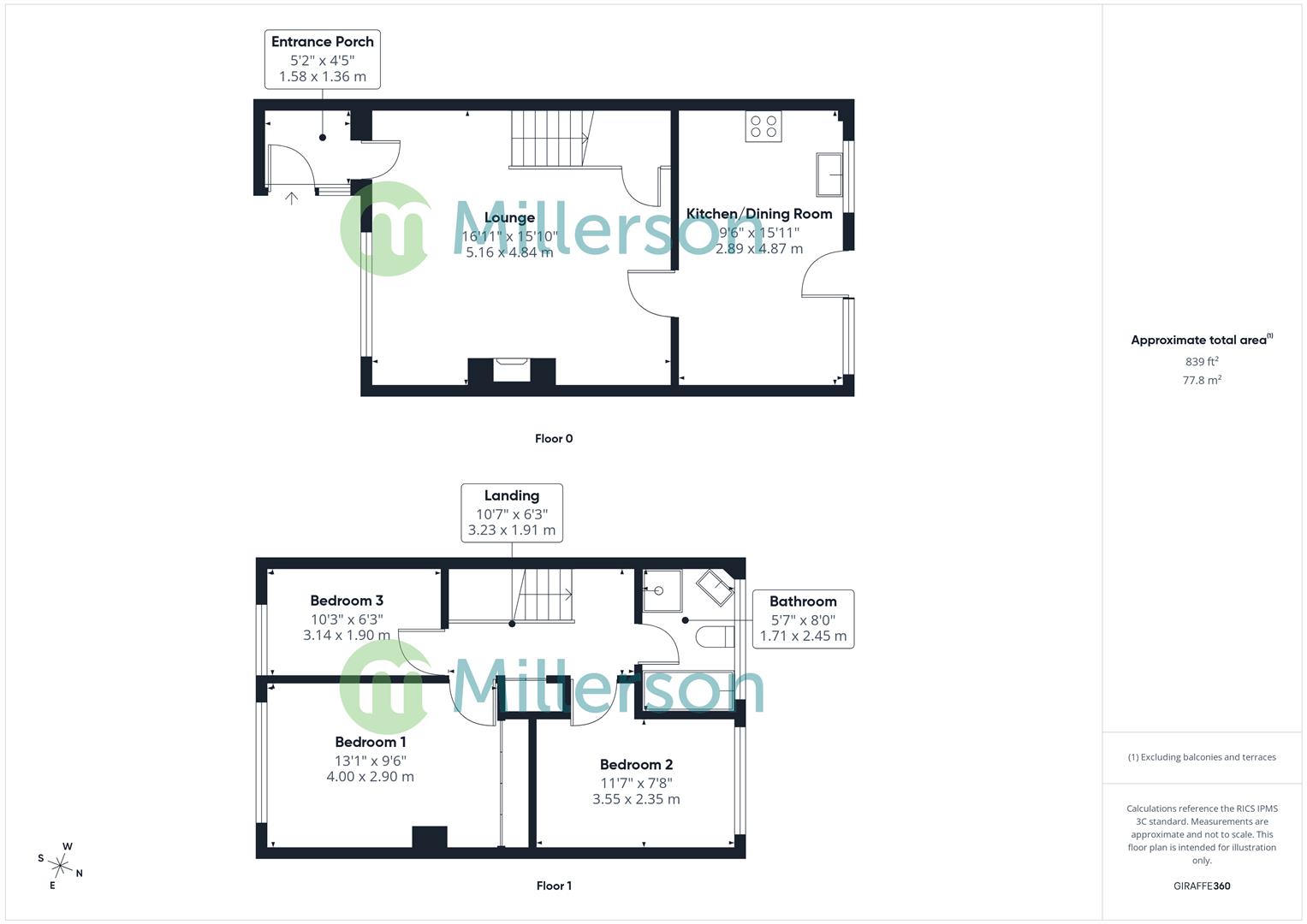 33, Pen Tye, Hayle floorplan