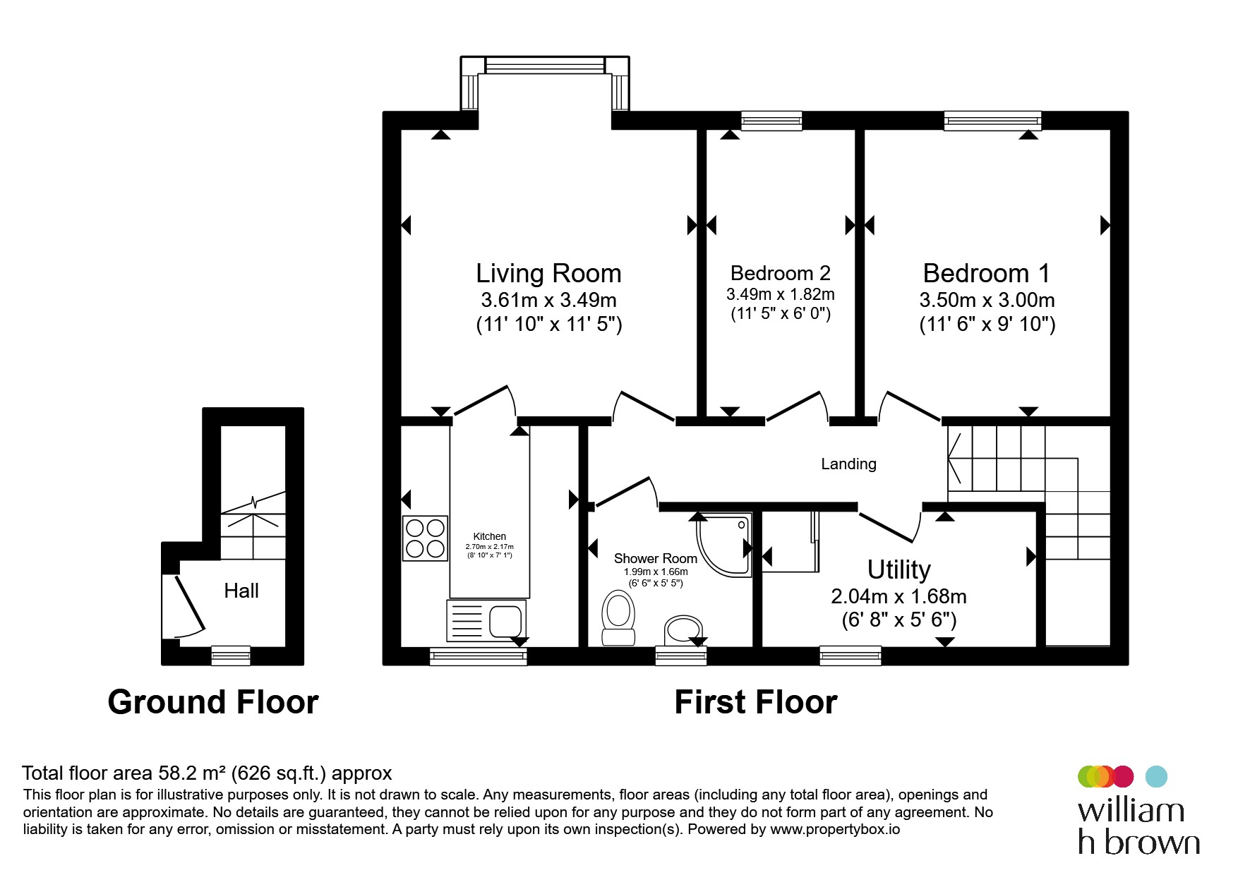 28, Richmond Road, Sheffield floorplan