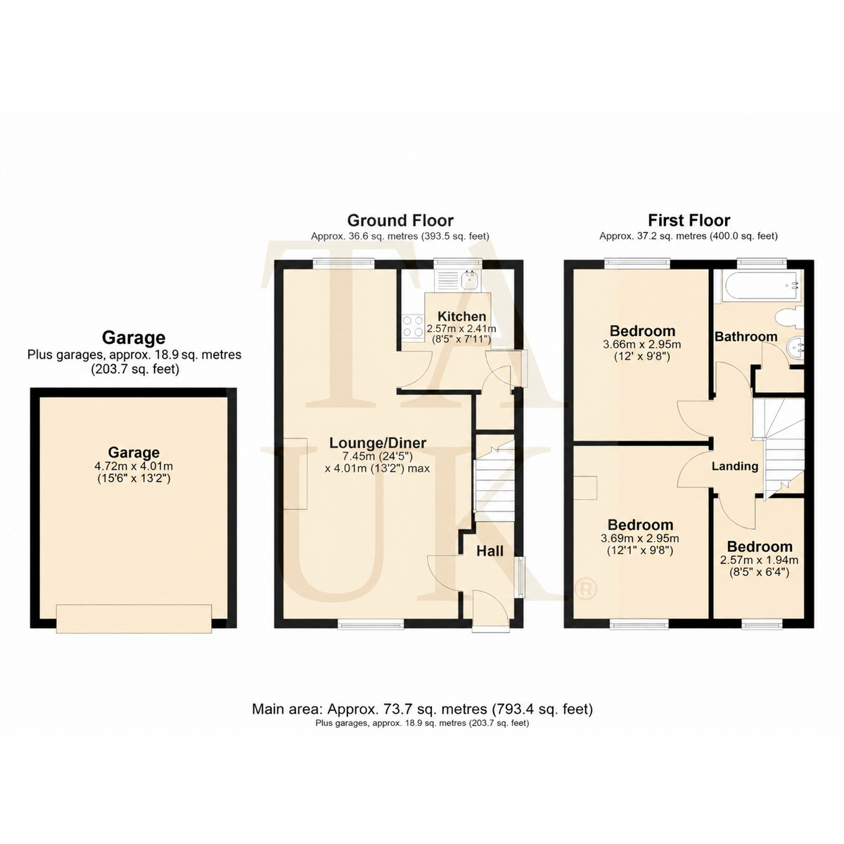 9, New Road, Kidderminster floorplan