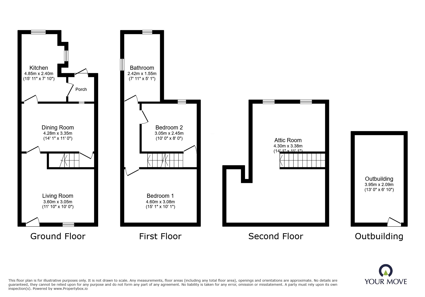 Church Lane, Nottingham floorplan