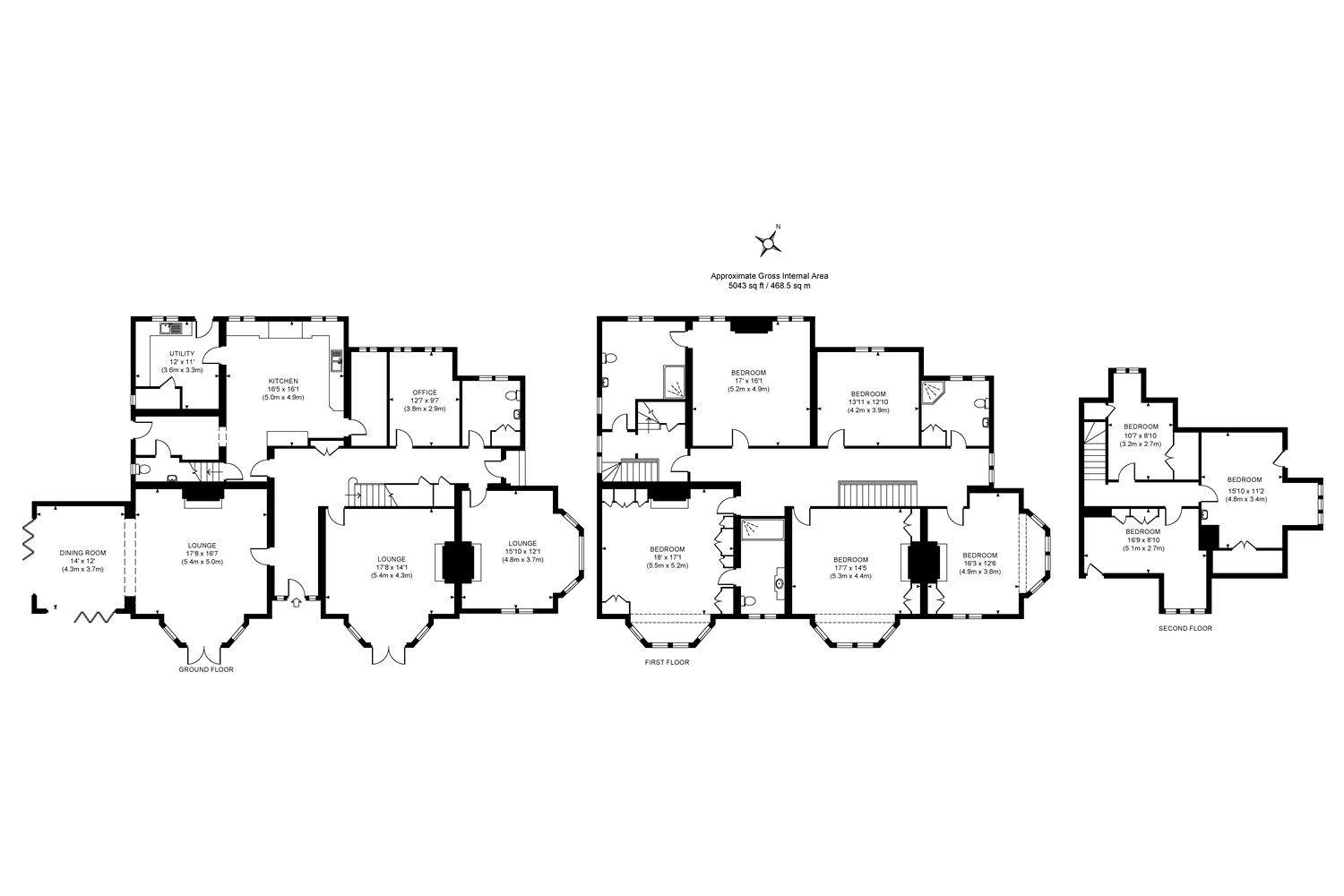 8 Bedrooms Detached house for sale in Horsell, Surrey GU21