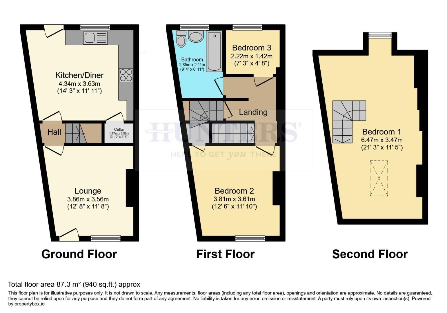 10, Pickmere Road, Sheffield floorplan