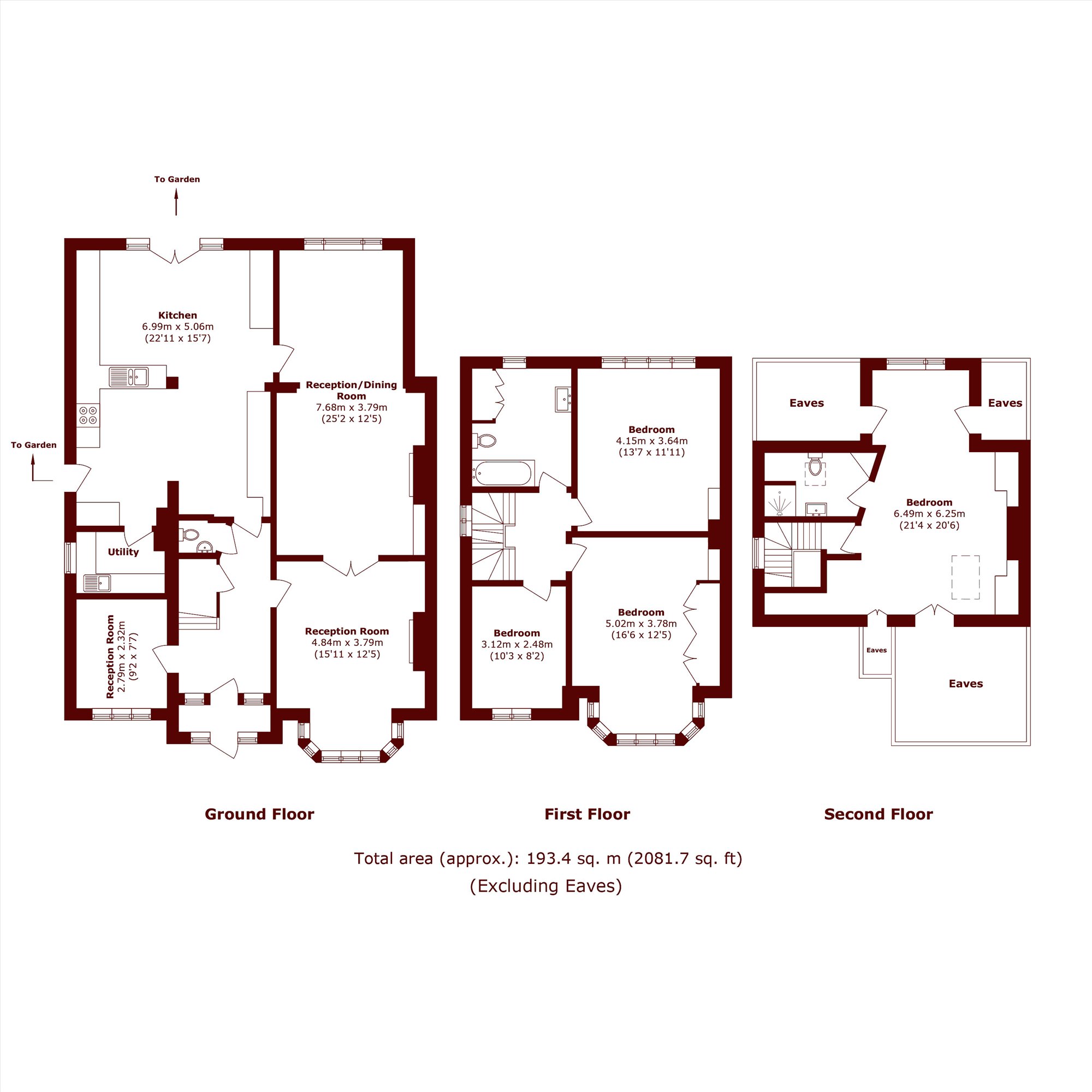 25, Beverley Avenue, London floorplan