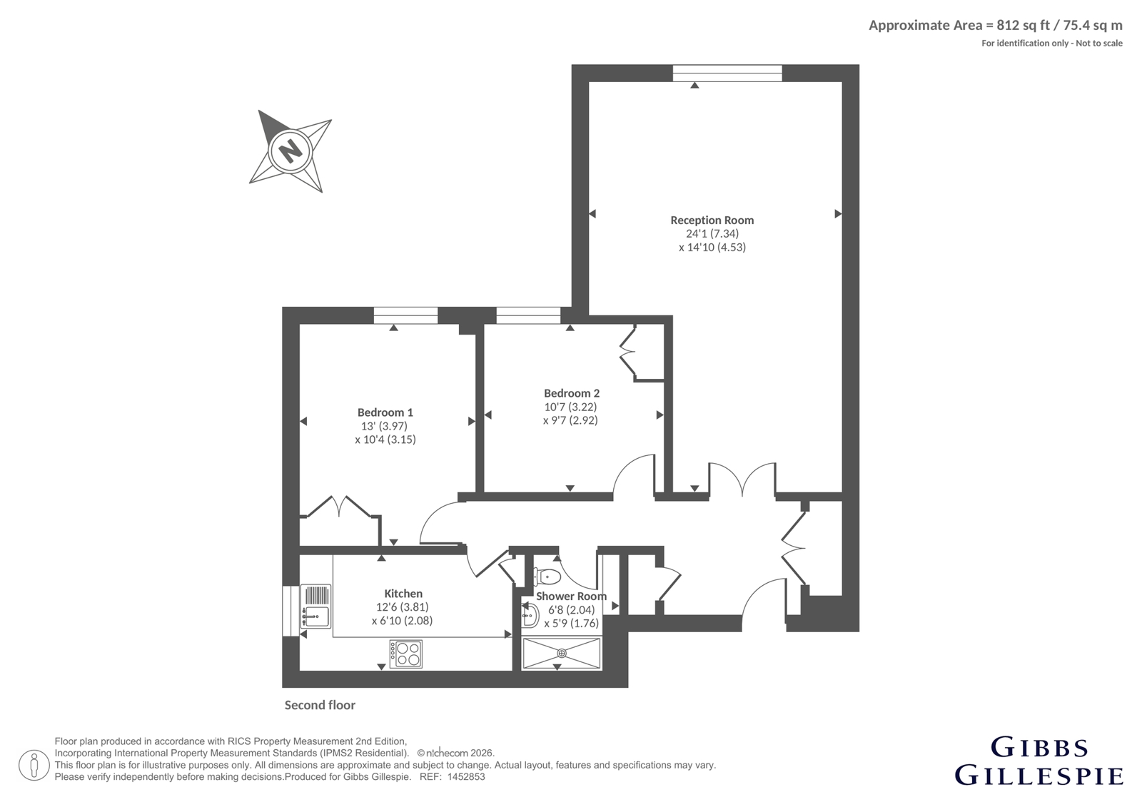 Priory Lodge, London floorplan