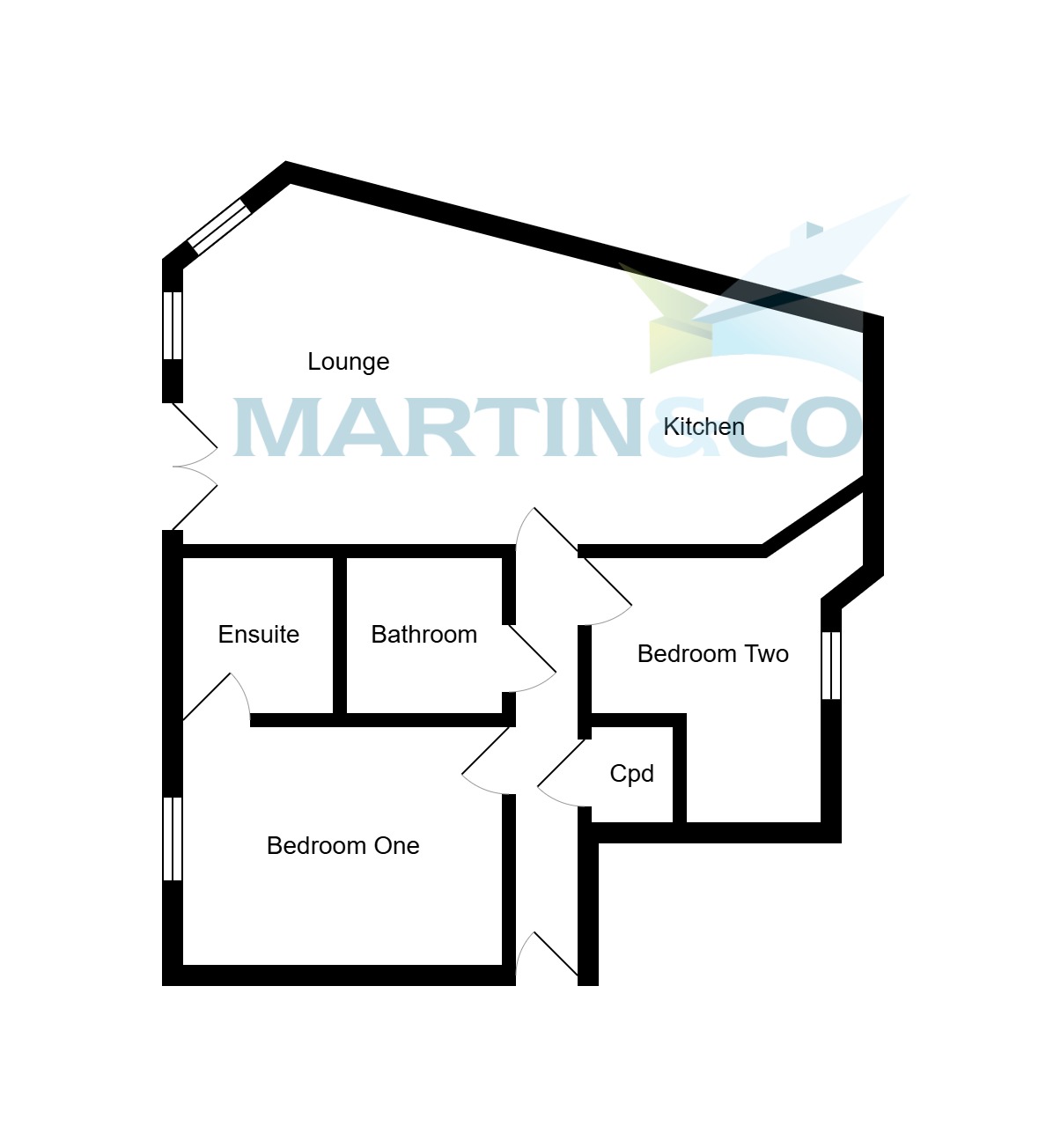 153 Canal Quay, Britannia Wharf, Bradford floorplan