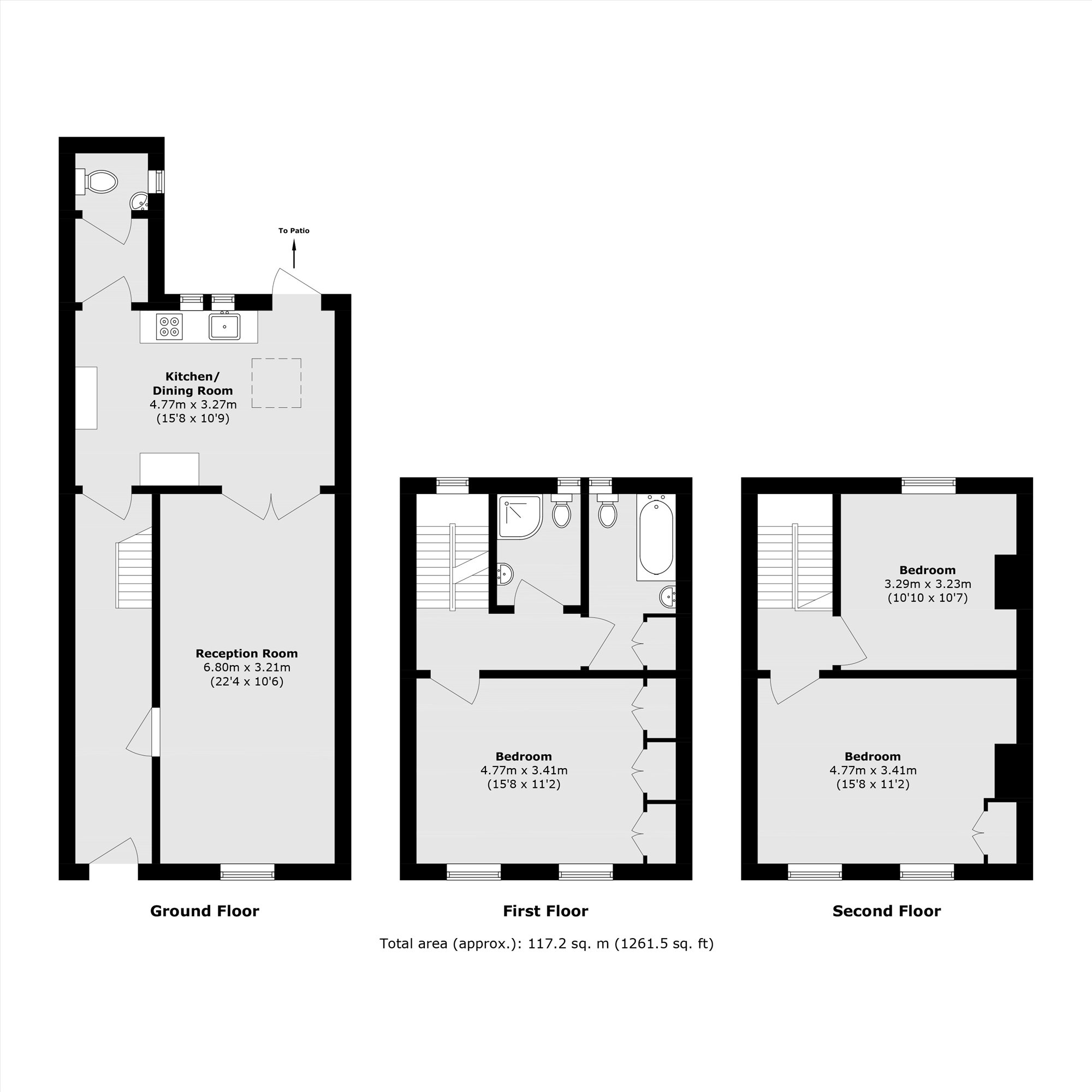 10, Rousden Street, London floorplan