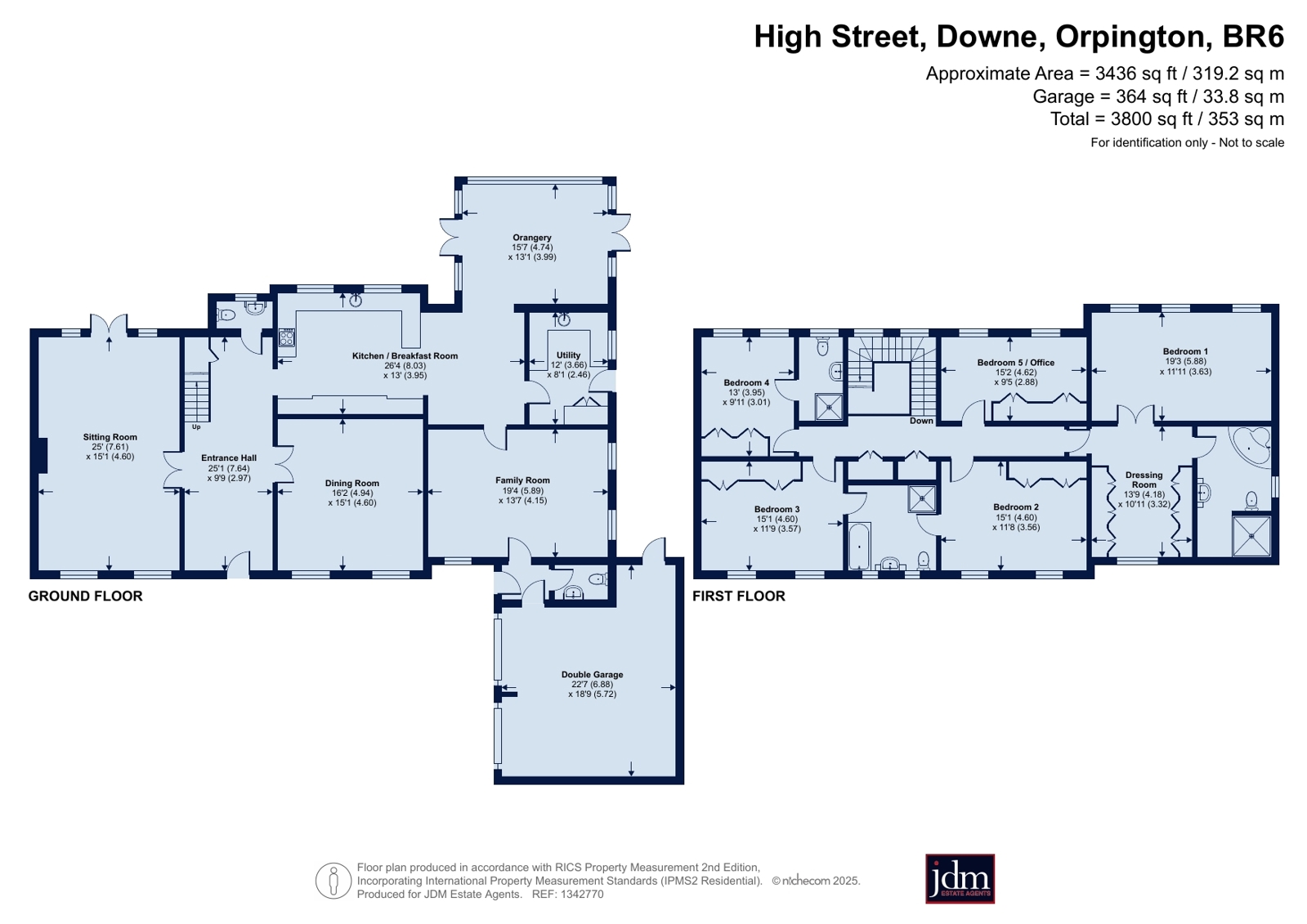 Clare House, 1, High Street, Orpington floorplan
